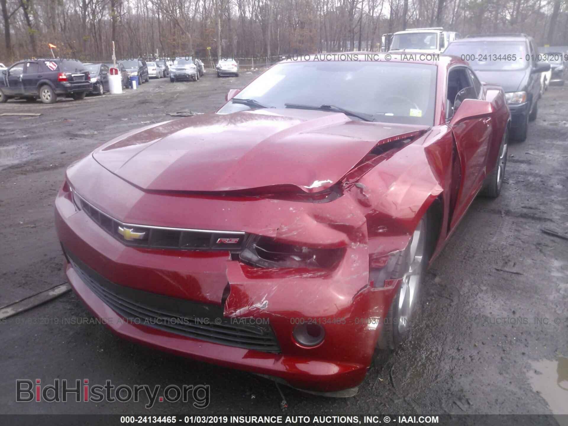 2014 CHEVROLET CAMARO - VIN: 2G1FB1E36E9257568 - Фото 6