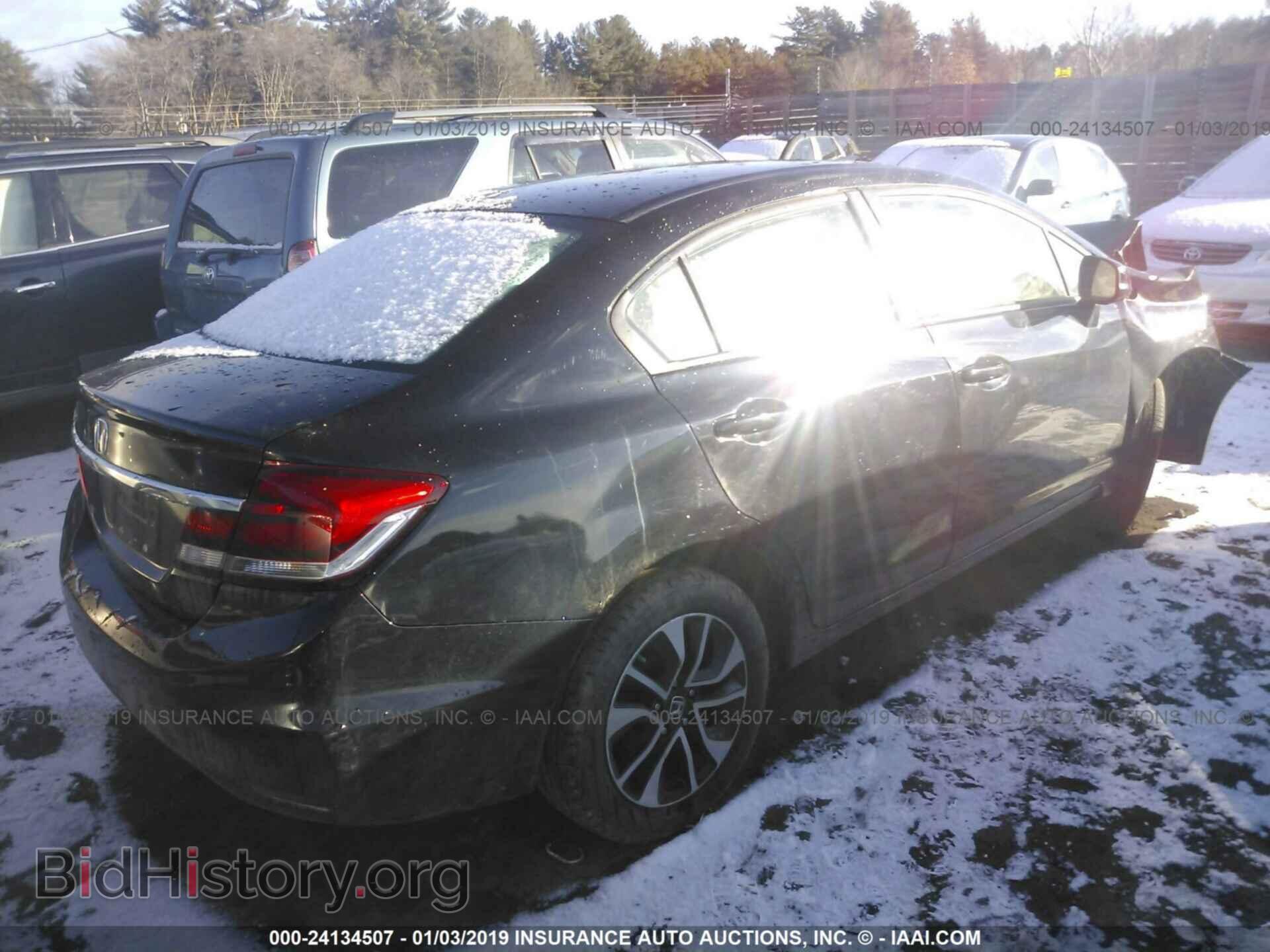 2013 HONDA CIVIC - VIN: 2HGFB2F86DH533180 - Фото 4