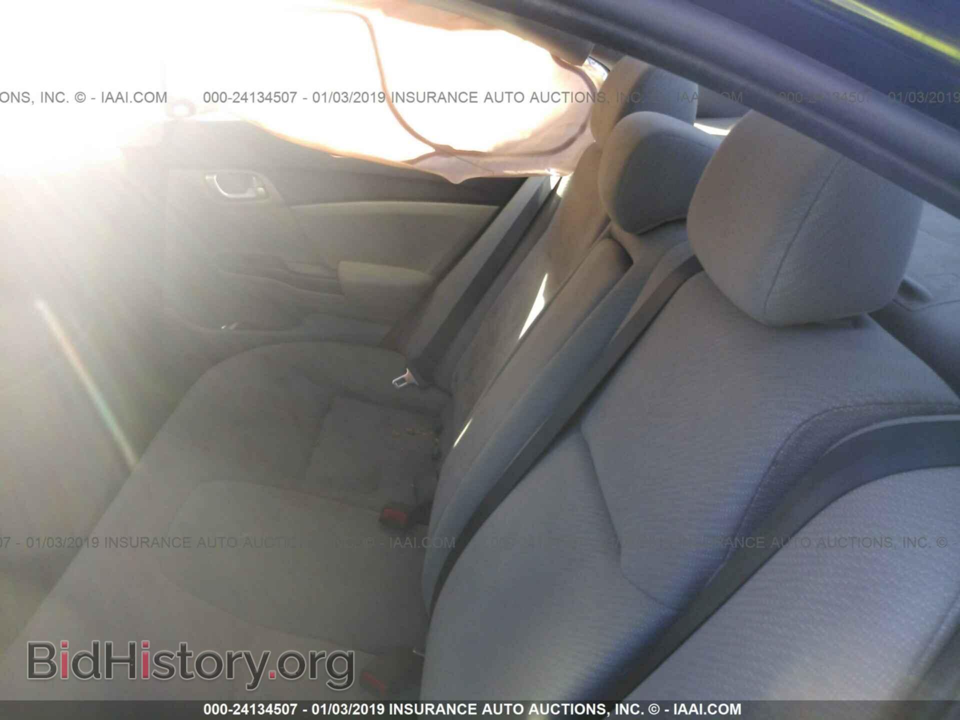 2013 HONDA CIVIC - VIN: 2HGFB2F86DH533180 - Фото 7