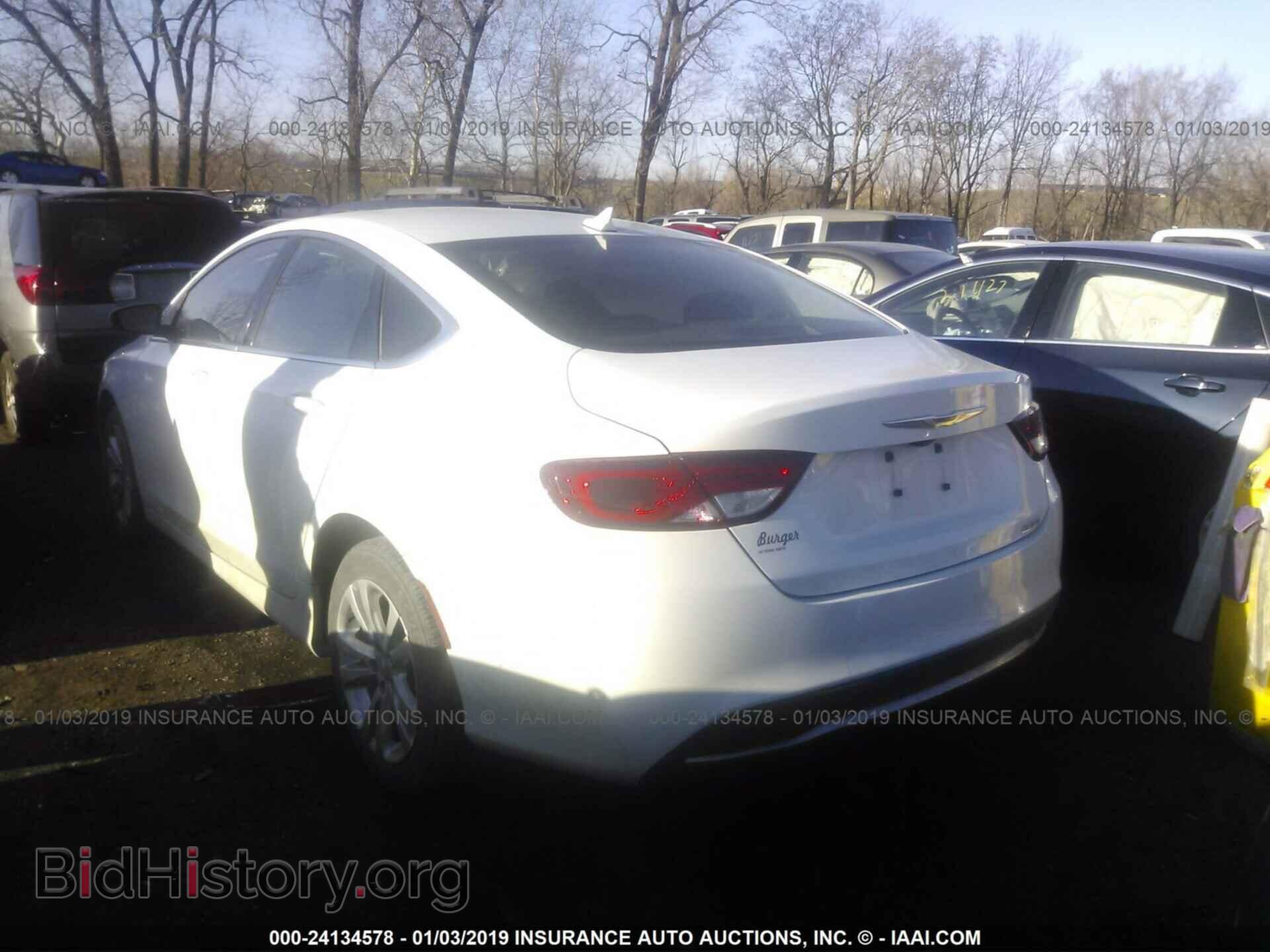 2016 CHRYSLER 200 - VIN: 1C3CCCAB0GN114183 - Photo 3