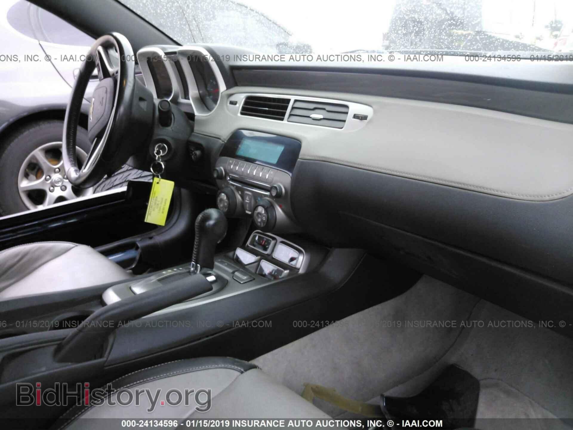 2012 CHEVROLET CAMARO - VIN: 2G1FC3D30C9180090 - Фото 5