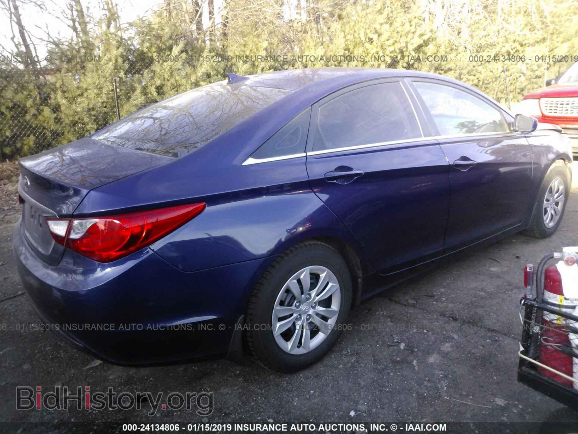 2012 HYUNDAI SONATA - VIN: 5NPEB4AC5CH322723 - Фото 4
