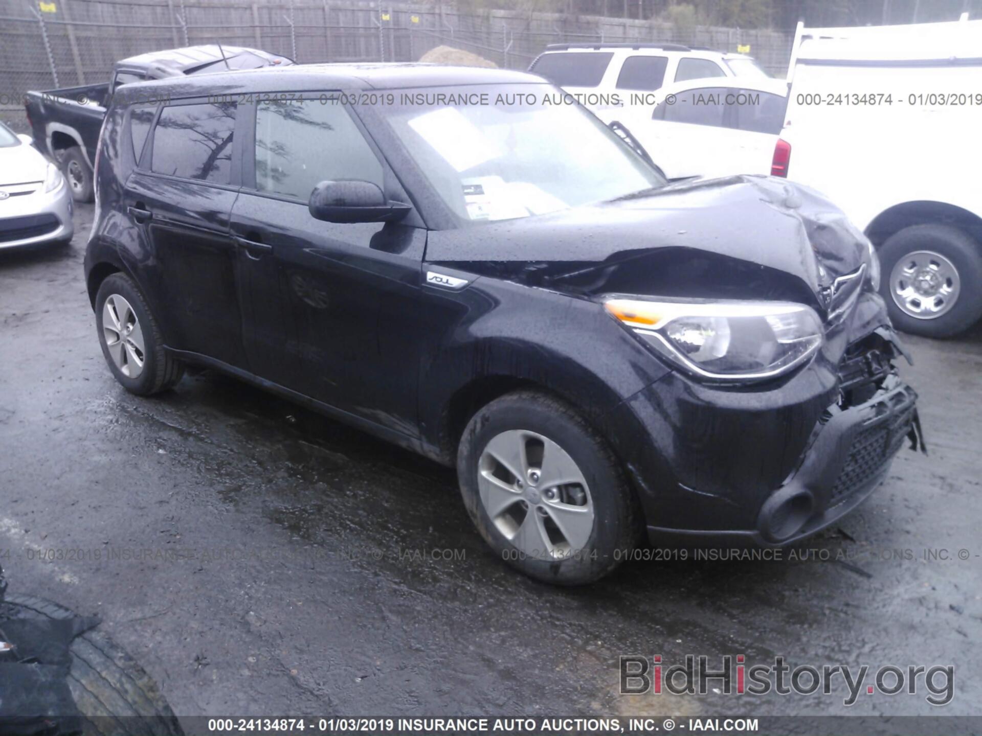 Photo KNDJN2A2XG7277547 - KIA SOUL 2016