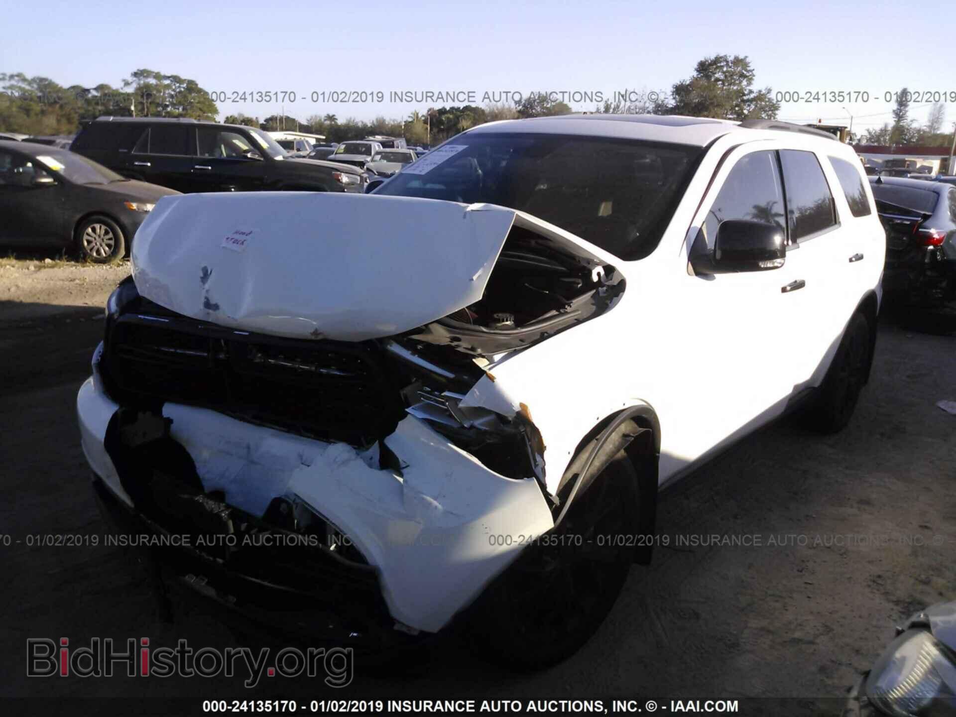 2014 DODGE DURANGO - VIN: 1C4RDHEG3EC404481 - Фото 2