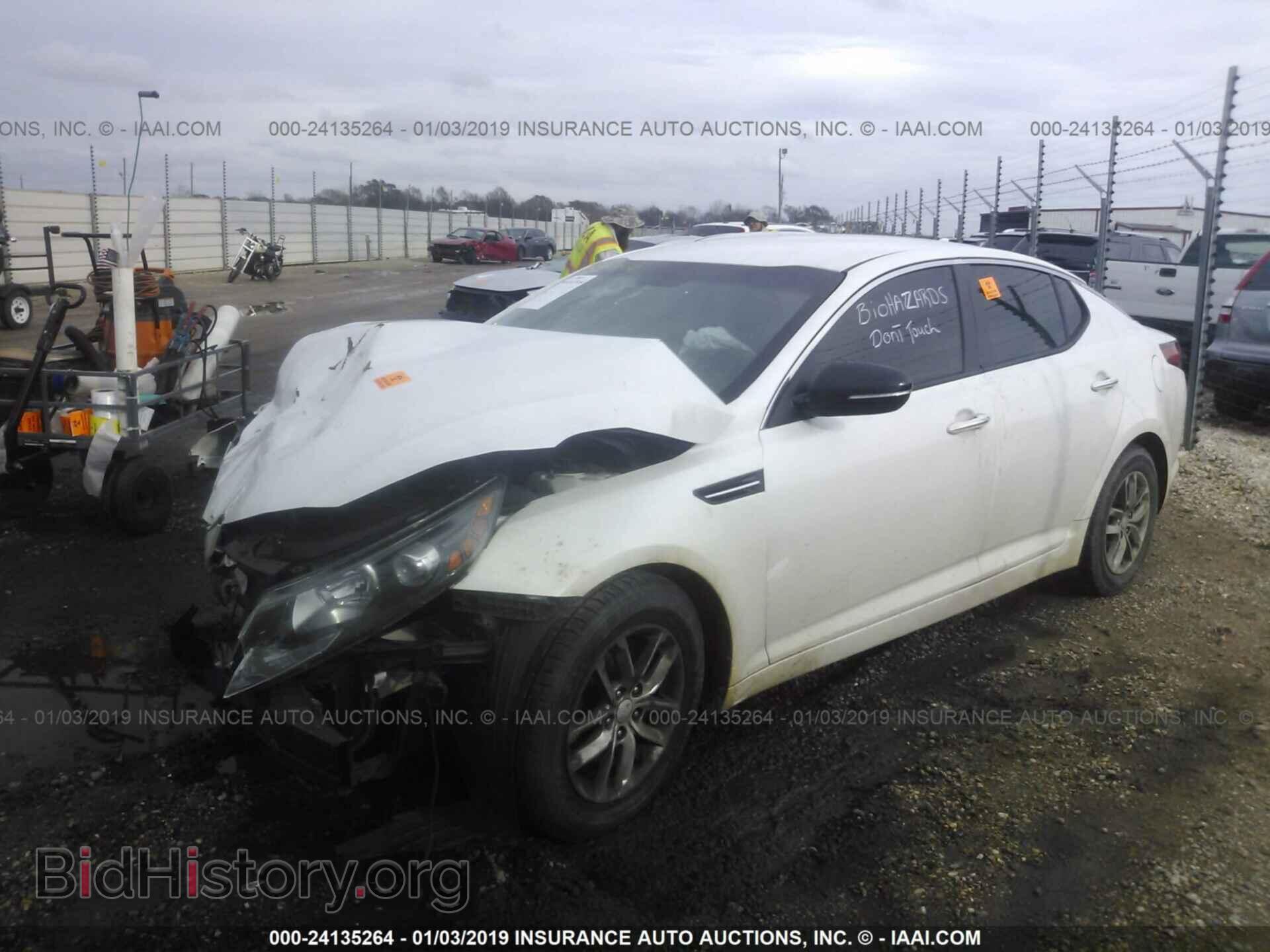 2013 KIA OPTIMA - VIN: KNAGM4A75D5336108 - Photo 2