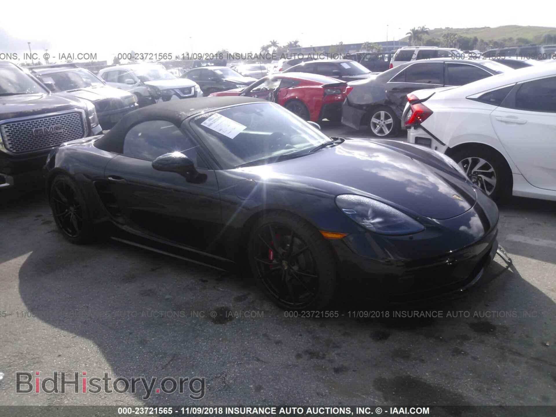 Photo WP0CB2A85JS229111 - PORSCHE BOXSTER 2018
