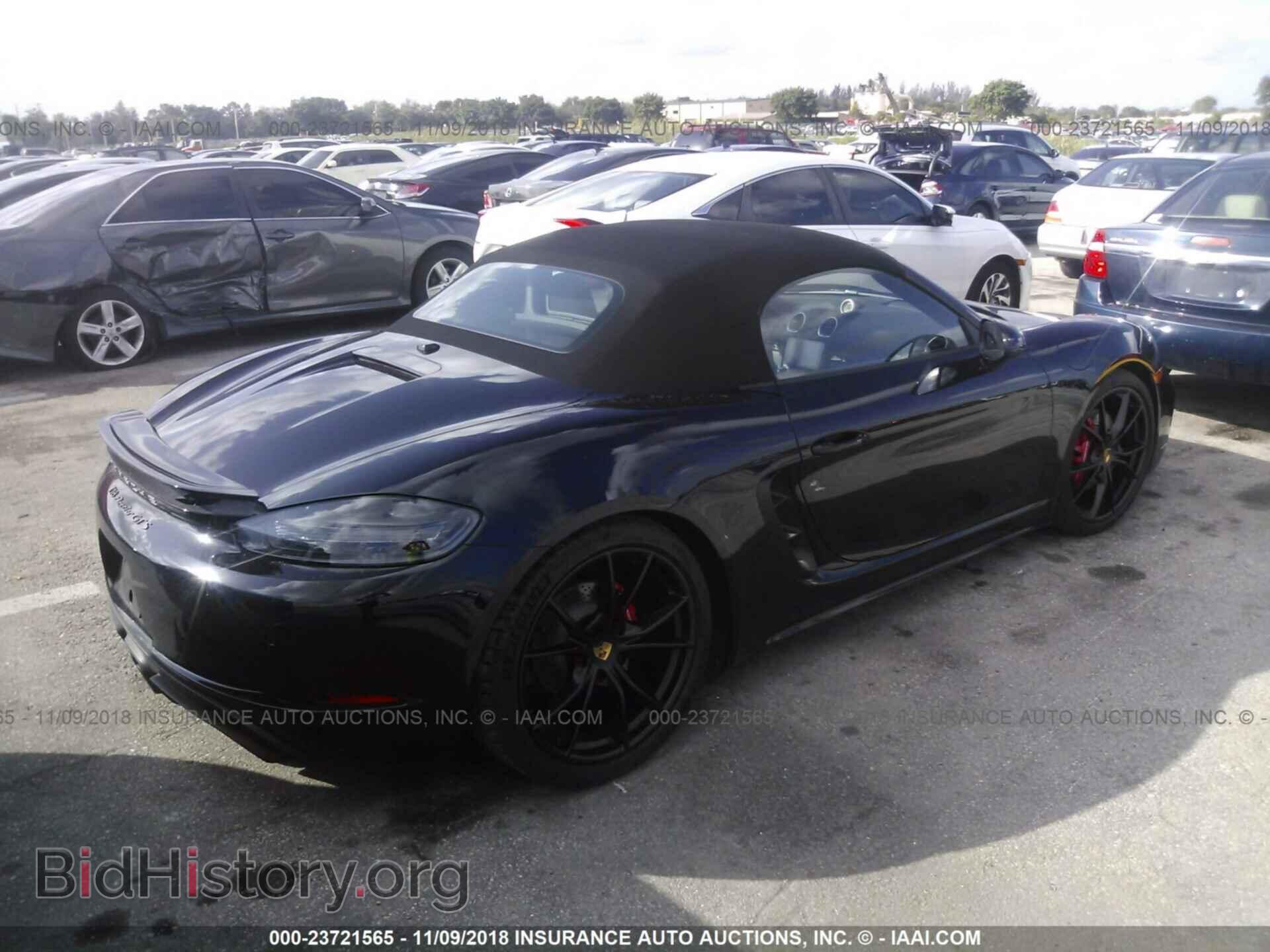 2018 PORSCHE BOXSTER - VIN: WP0CB2A85JS229111 - Фото 4
