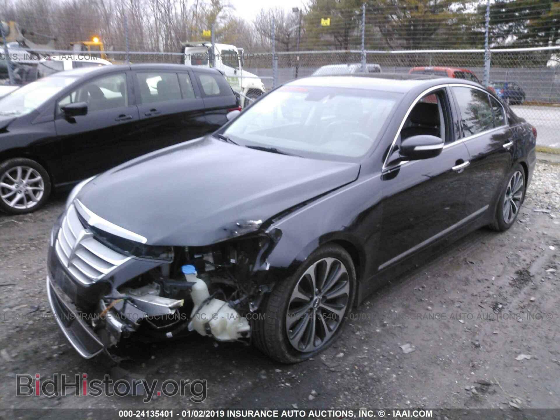 2012 HYUNDAI GENESIS - VIN: KMHGC4DH5CU187919 - Фото 2