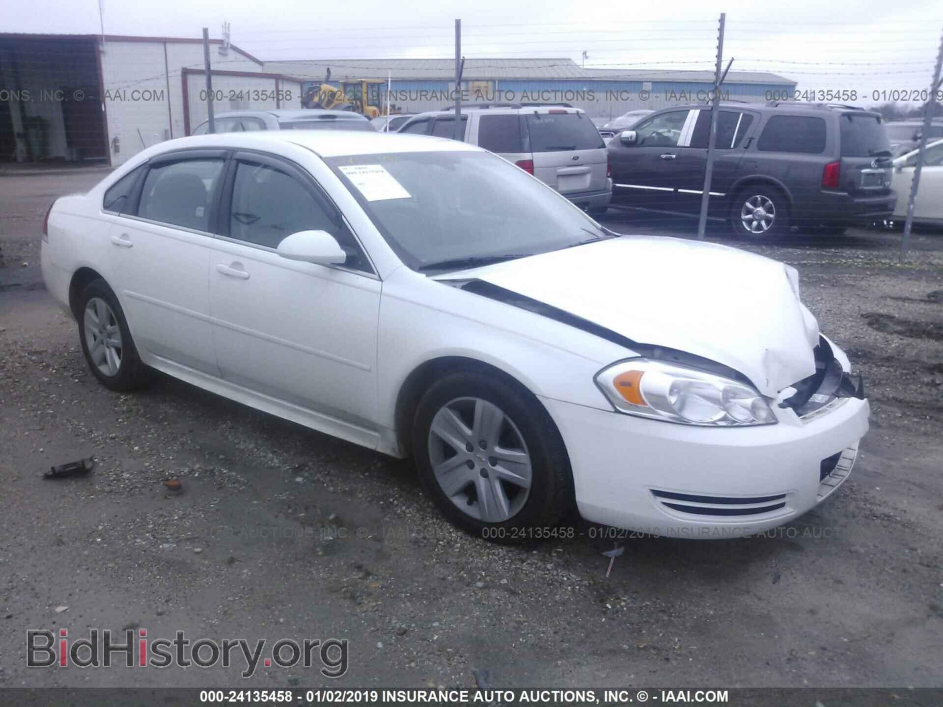 Фотография 2G1WA5EK5B1109357 - CHEVROLET IMPALA 2011