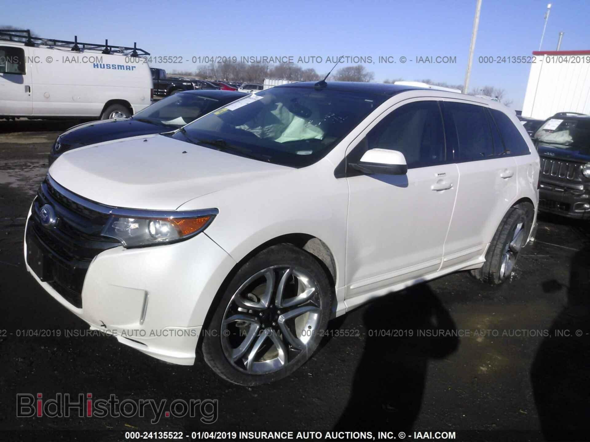 2014 FORD EDGE - VIN: 2FMDK4AK0EBA46058 - Фото 2