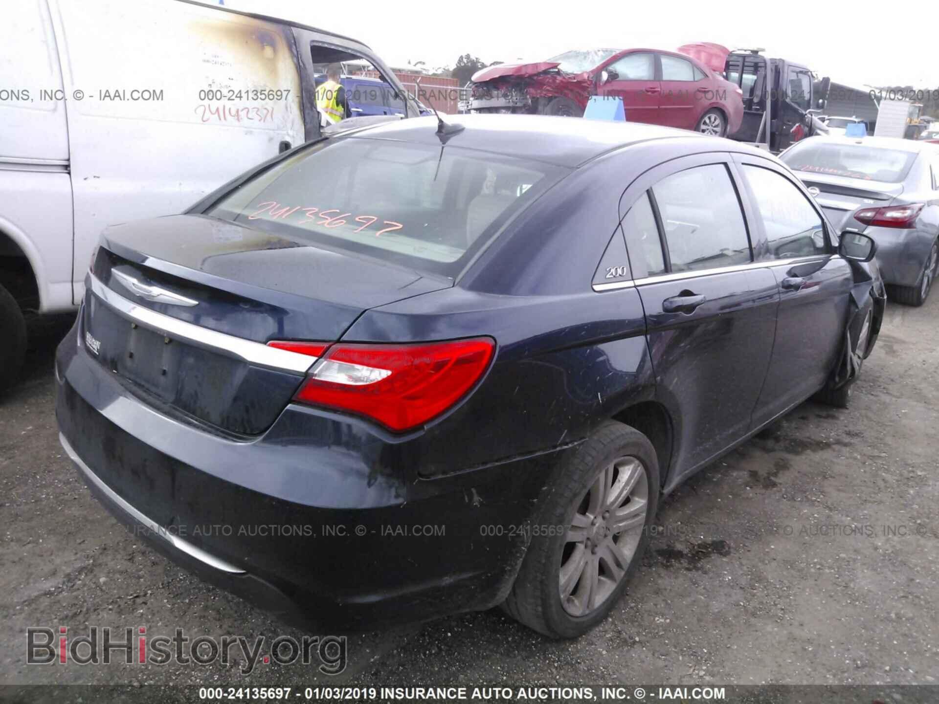 2012 CHRYSLER 200 - VIN: 1C3CCBAB0CN184271 - Фото 4