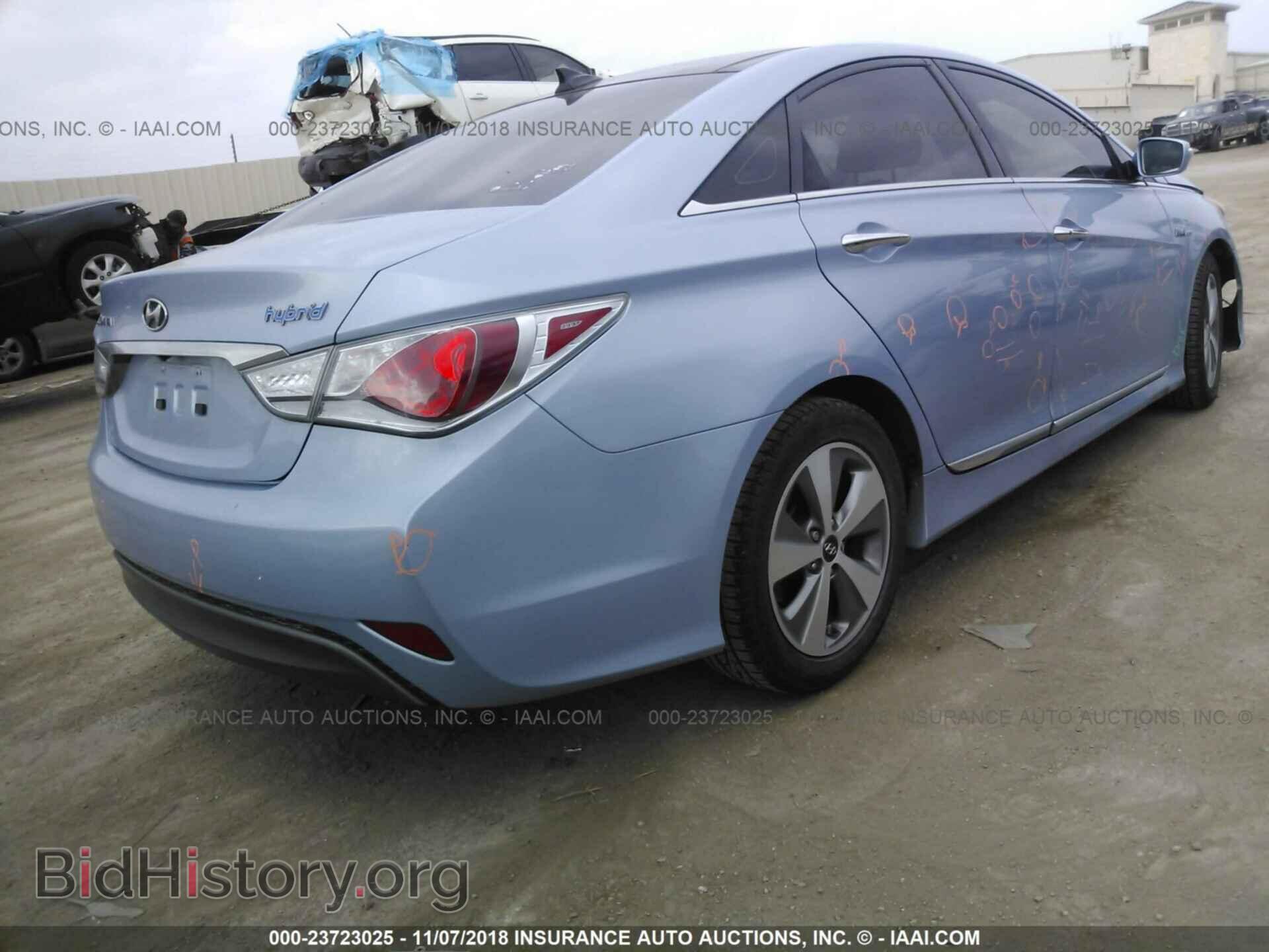 2012 HYUNDAI SONATA - VIN: KMHEC4A49CA027570 - Фото 4