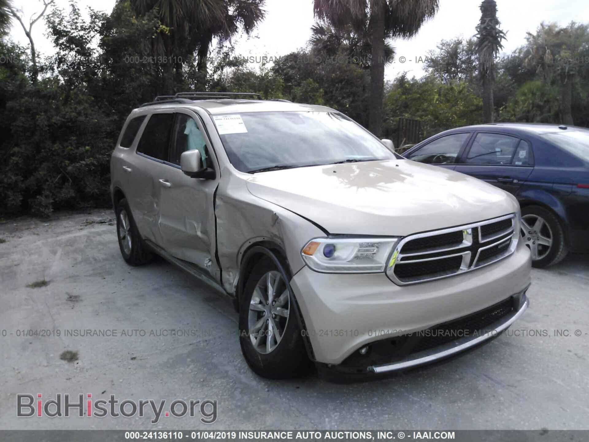 Фотография 1C4RDHDG7EC501443 - DODGE DURANGO 2014