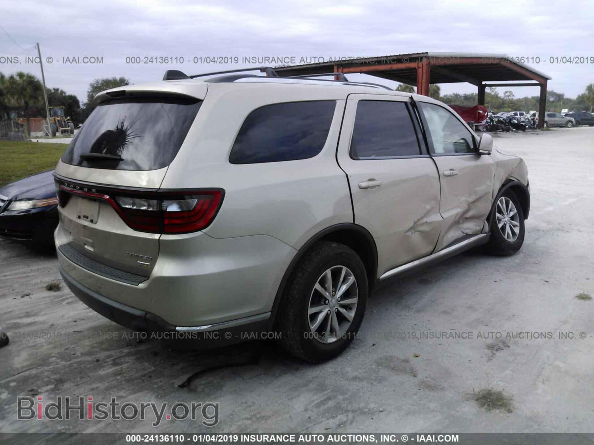 2014 DODGE DURANGO - VIN: 1C4RDHDG7EC501443 - Photo 4