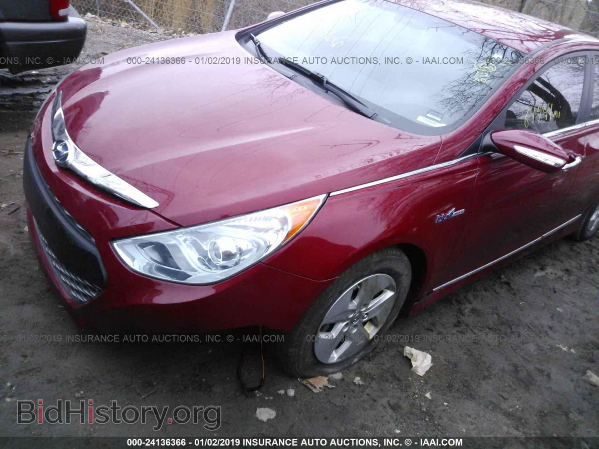 2012 HYUNDAI SONATA - VIN: KMHEC4A43CA046468 - Фото 2
