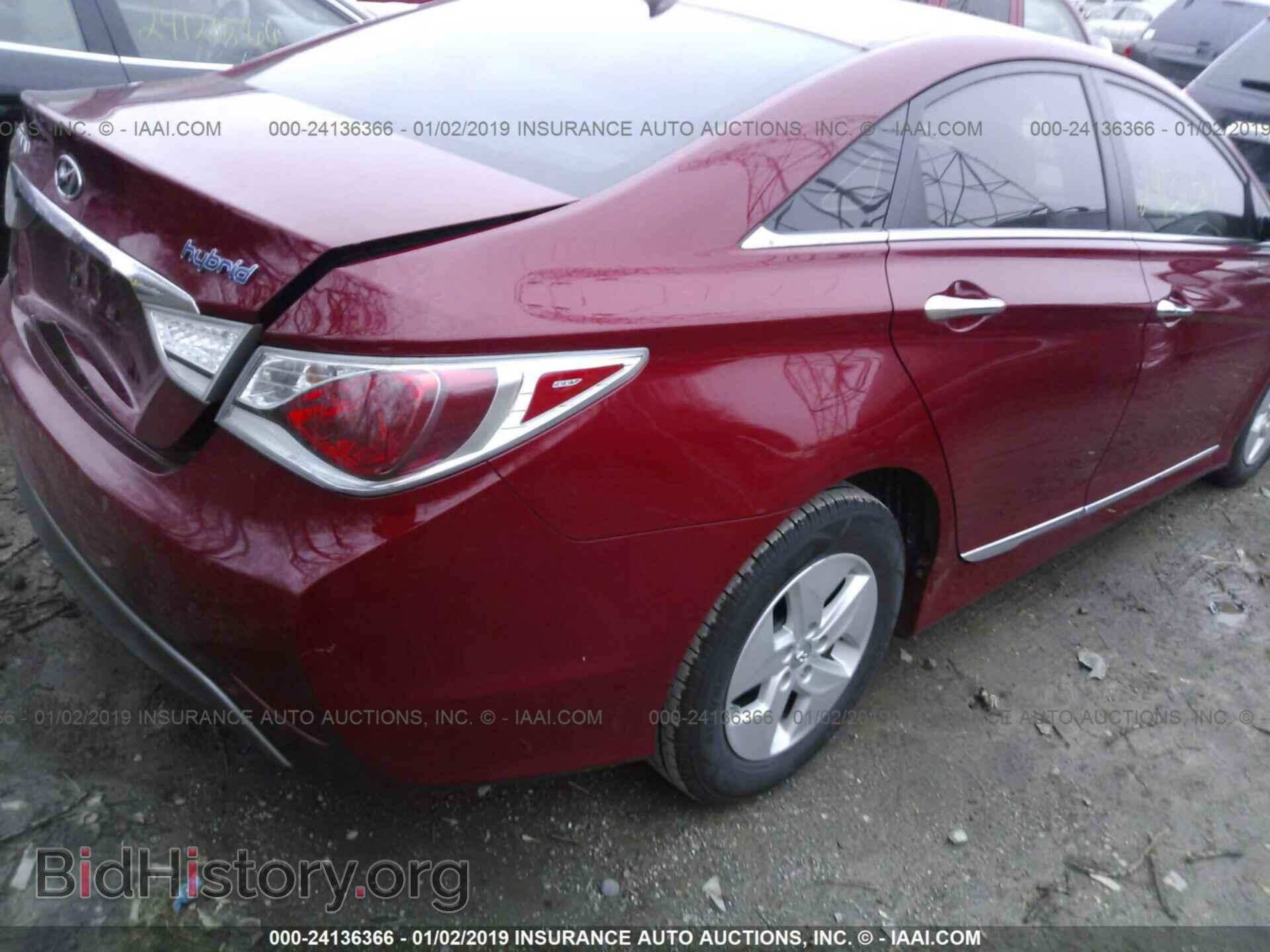 2012 HYUNDAI SONATA - VIN: KMHEC4A43CA046468 - Фото 4