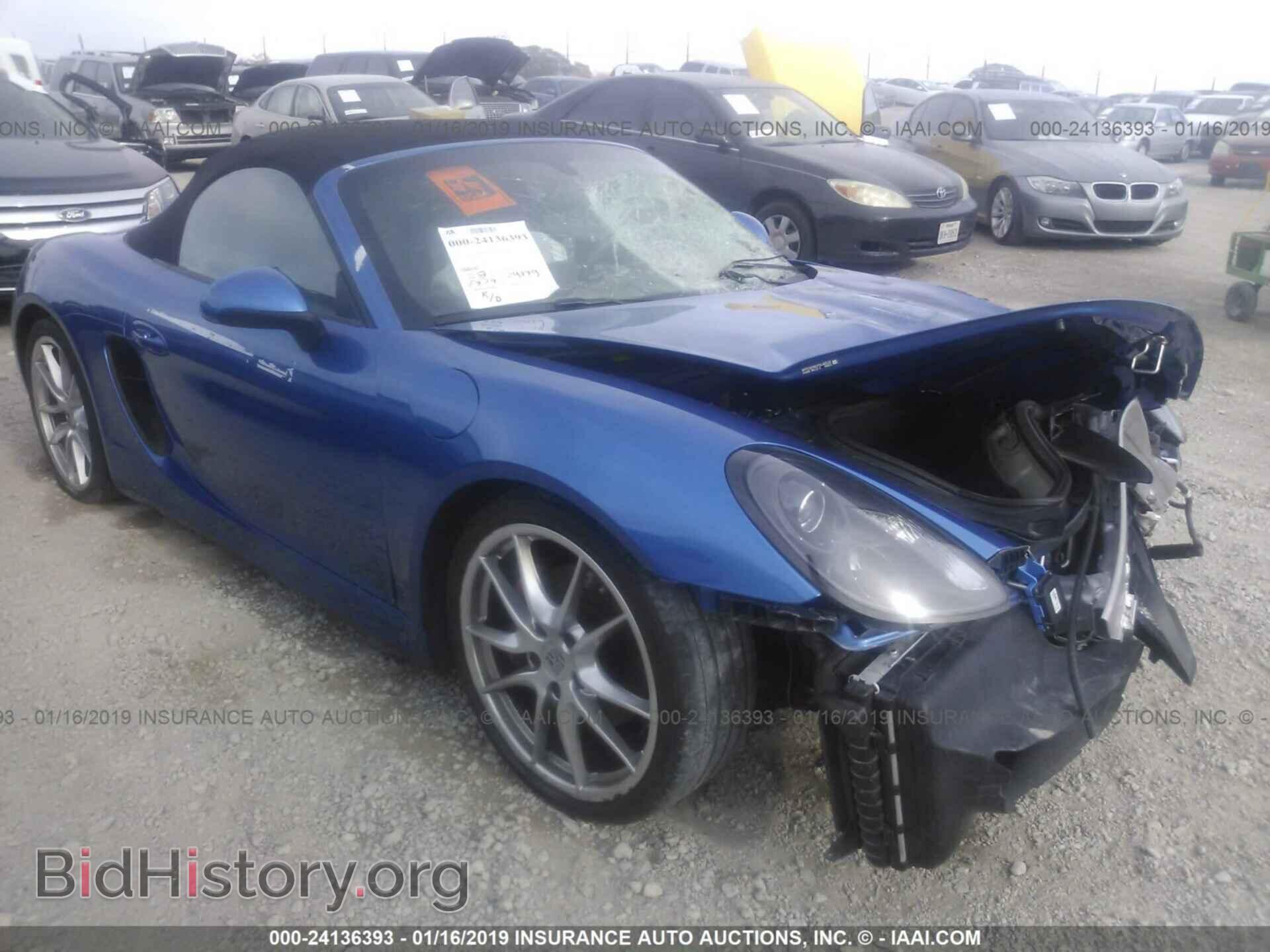 Photo WP0CB2A81FS140532 - PORSCHE BOXSTER 2015
