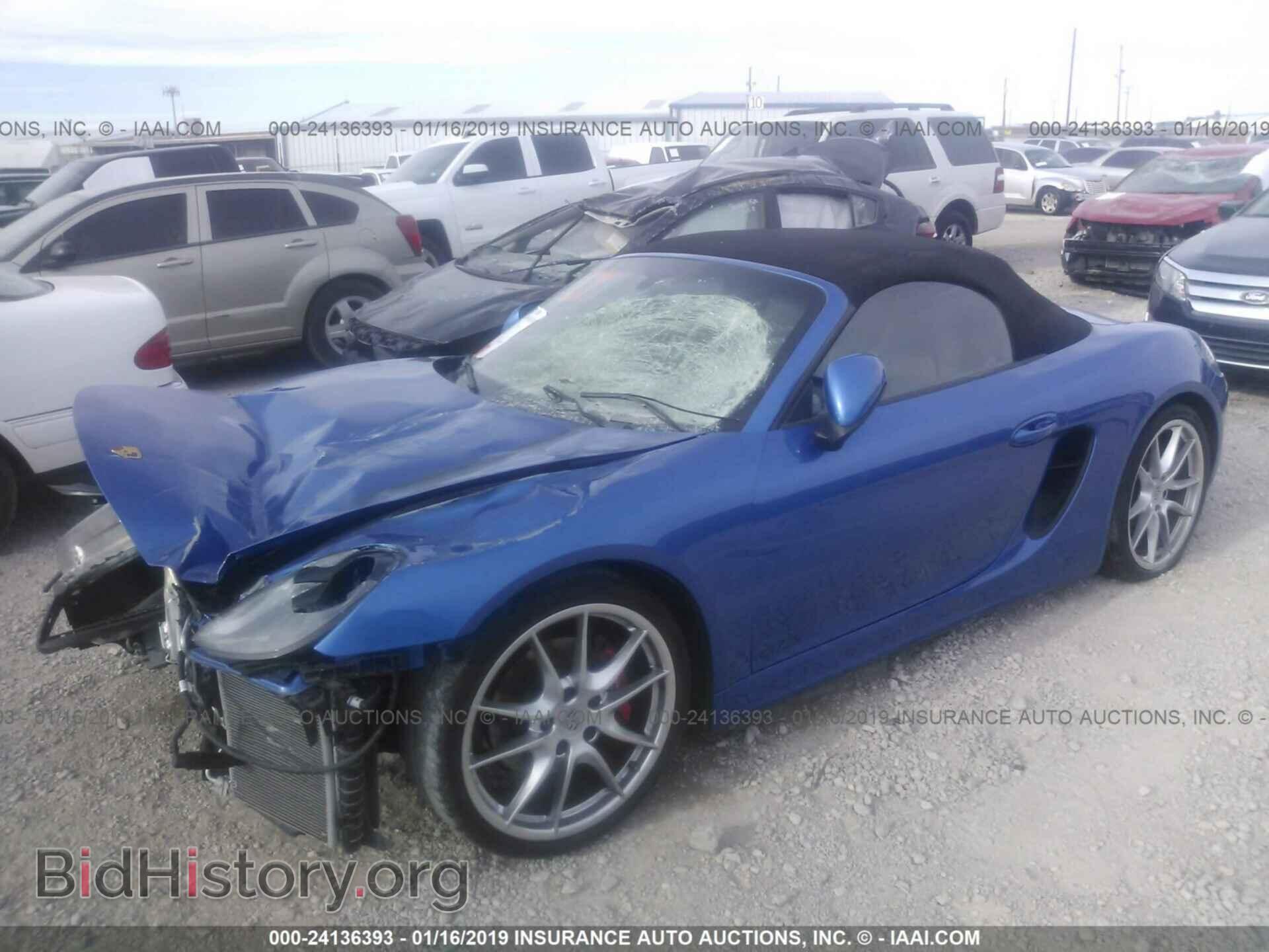 2015 PORSCHE BOXSTER - VIN: WP0CB2A81FS140532 - Фото 2