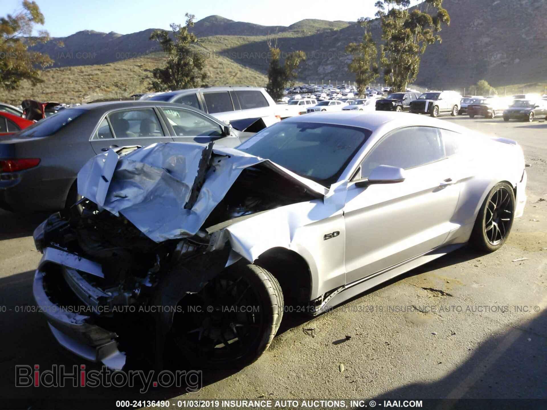 2016 Ford Mustang - VIN: 1FA6P8CF9G5329822 - Фото 2