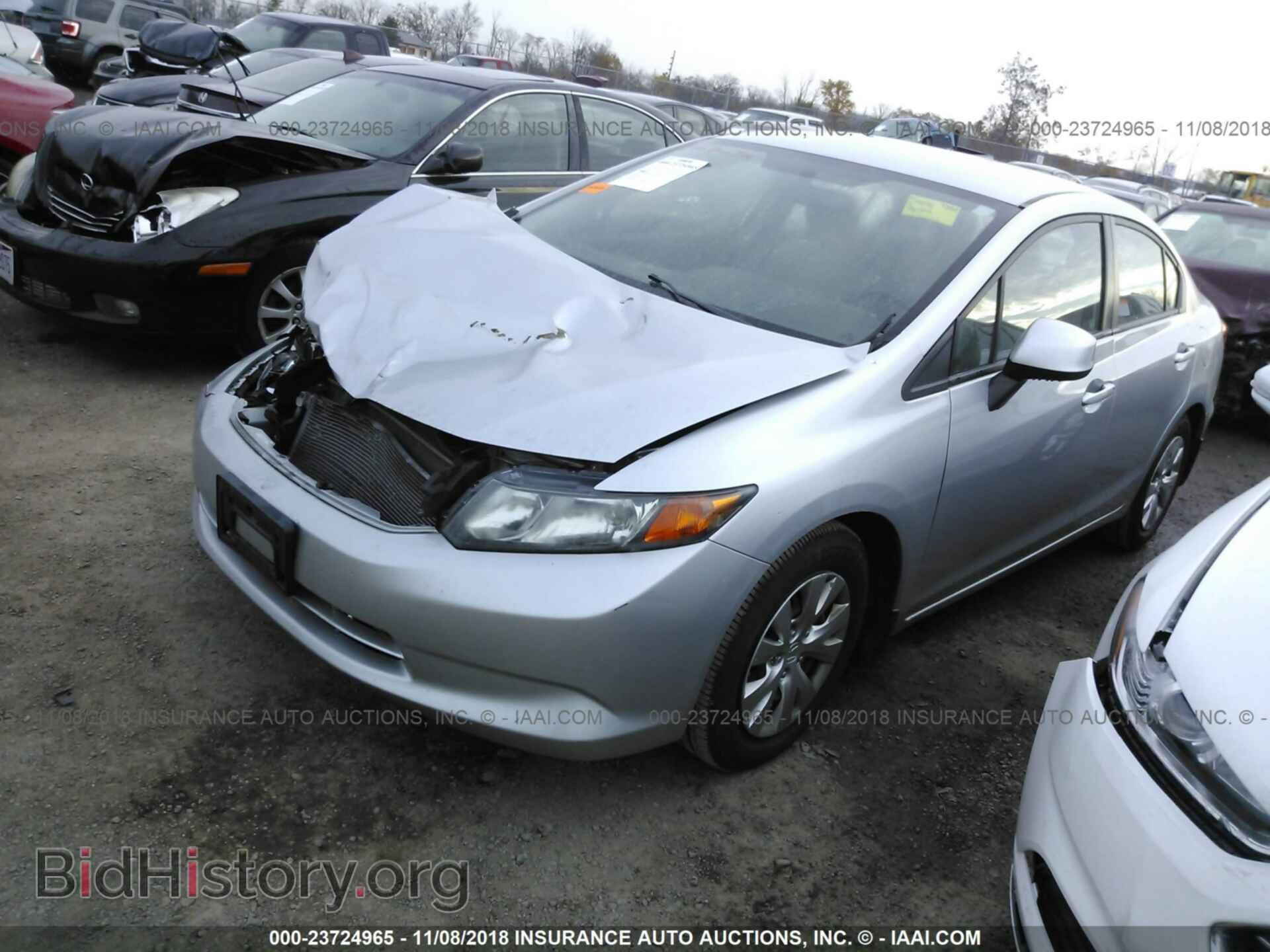 2012 HONDA CIVIC - VIN: 19XFB2F5XCE082169 - Фото 2