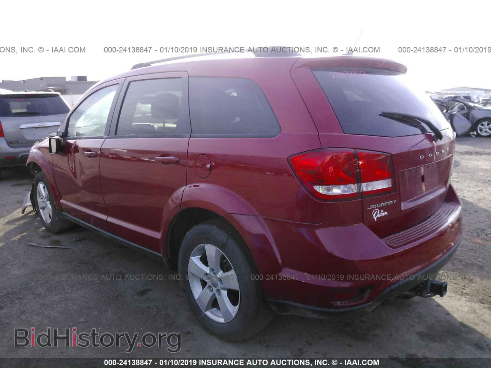 2012 DODGE JOURNEY - VIN: 3C4PDCBG0CT257150 - Фото 3