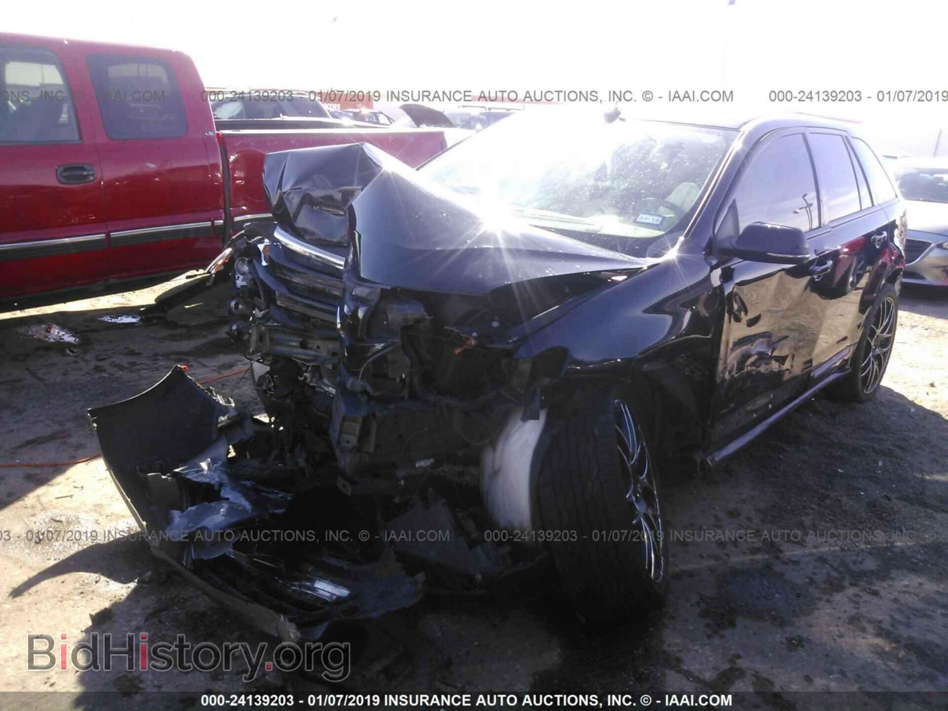2013 FORD EDGE - VIN: 2FMDK3AK8DBE37449 - Фото 2