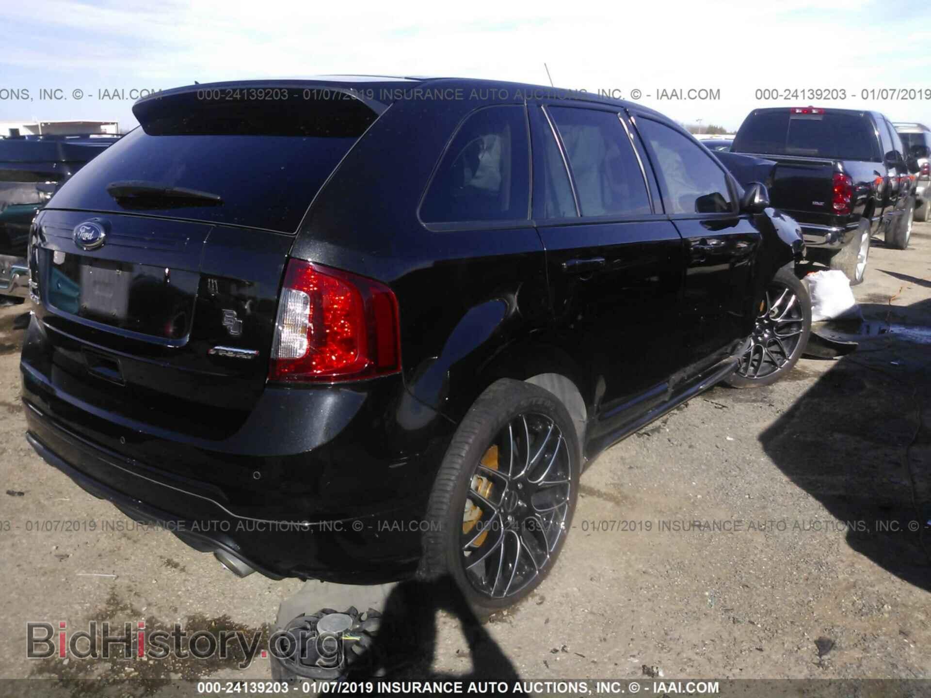 2013 FORD EDGE - VIN: 2FMDK3AK8DBE37449 - Фото 4