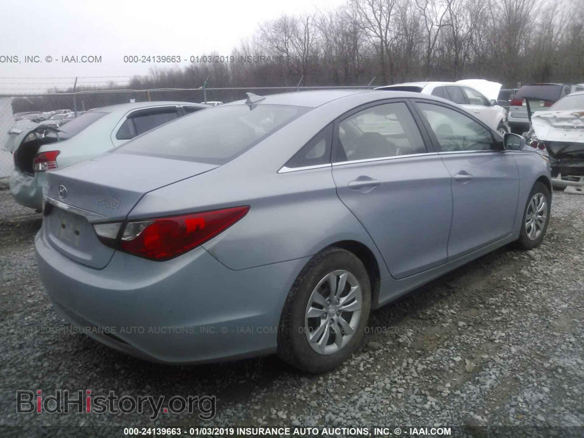 2012 HYUNDAI SONATA - VIN: 5NPEB4AC2CH319892 - Фото 4