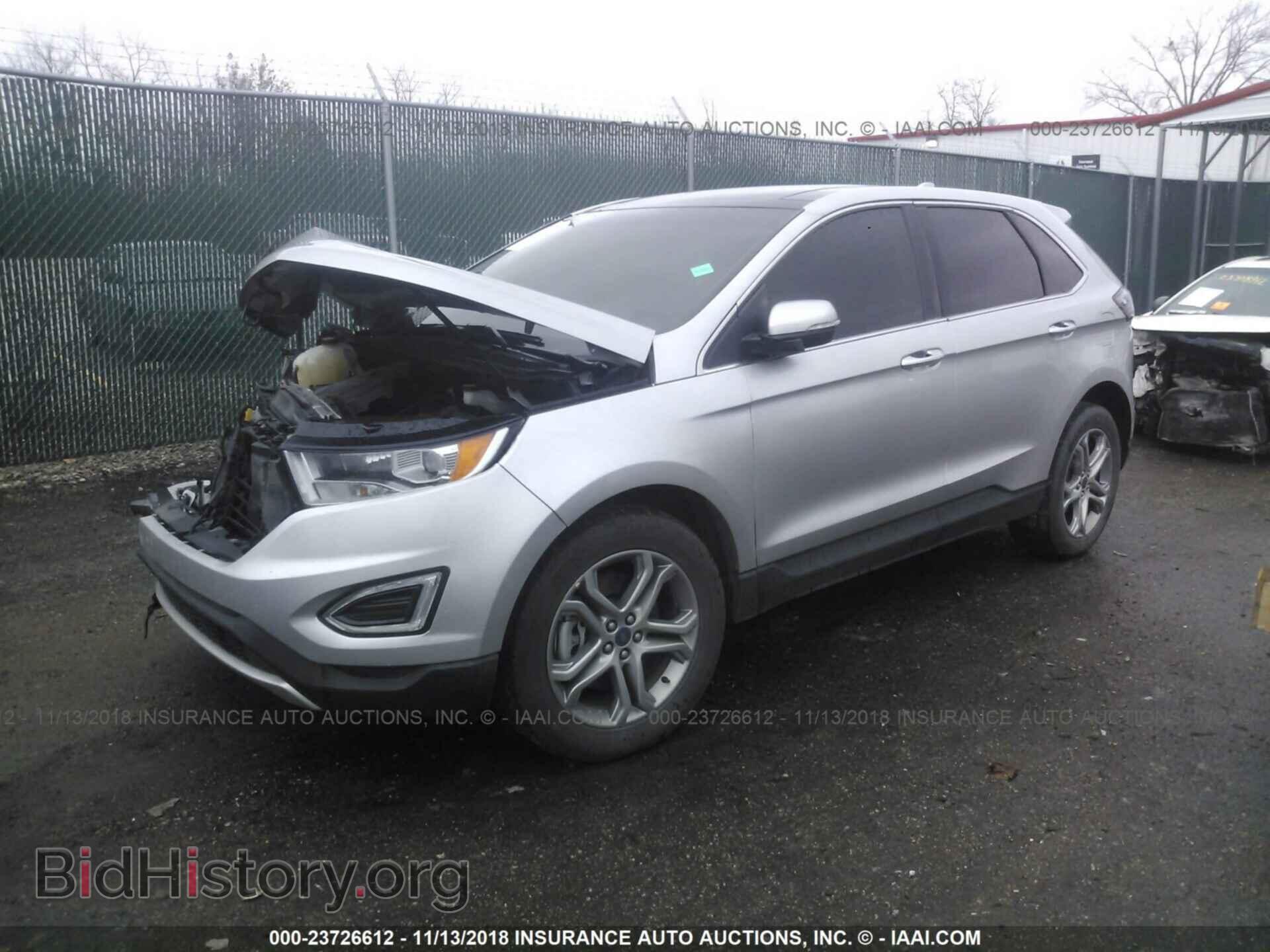 2017 FORD EDGE - VIN: 2FMPK4K98HBB58121 - Фото 2