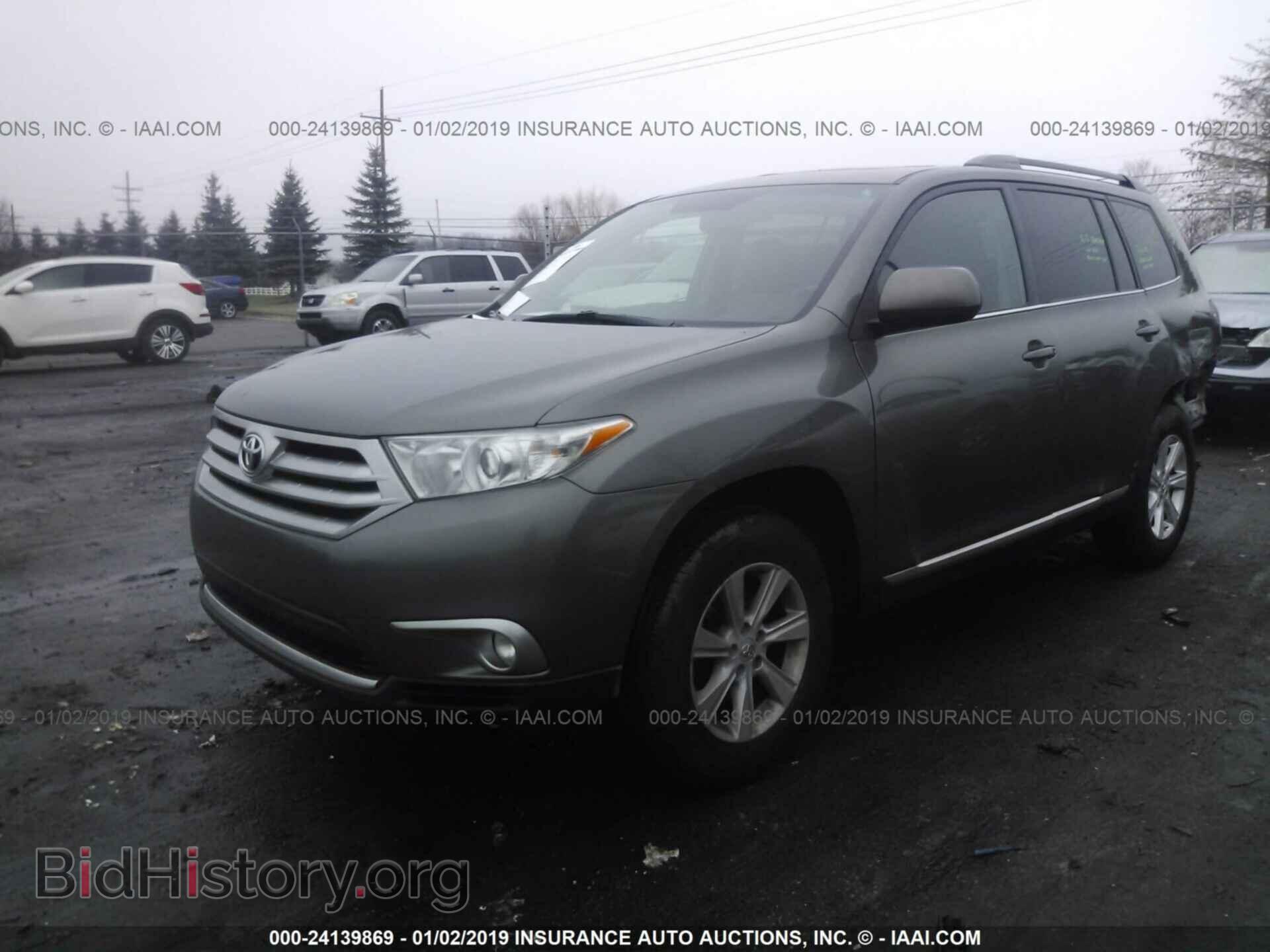 2011 TOYOTA HIGHLANDER - VIN: 5TDBK3EH5BS067714 - Фото 2