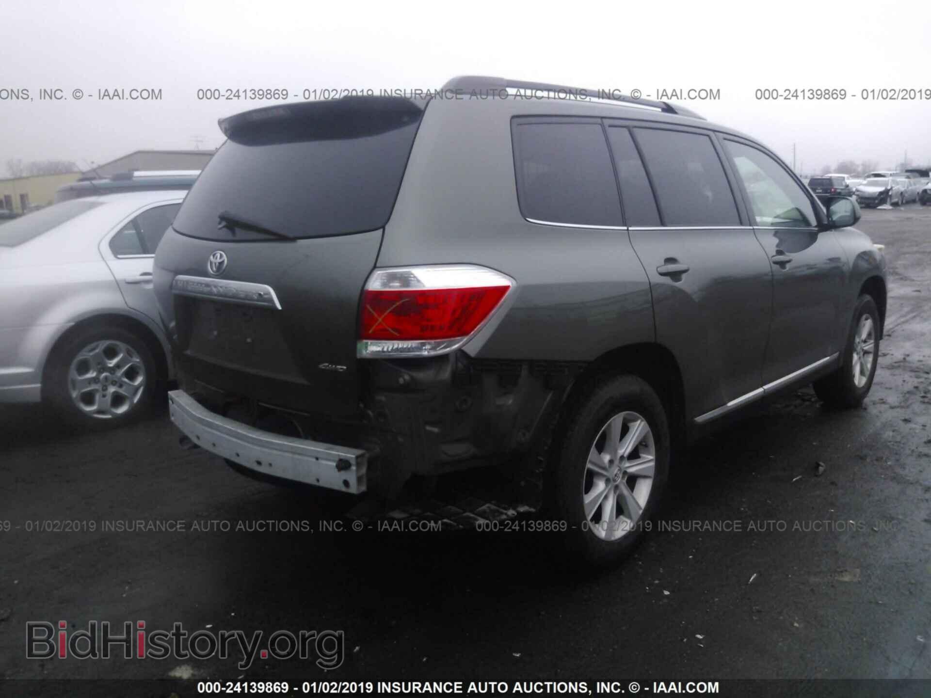 2011 TOYOTA HIGHLANDER - VIN: 5TDBK3EH5BS067714 - Фото 4