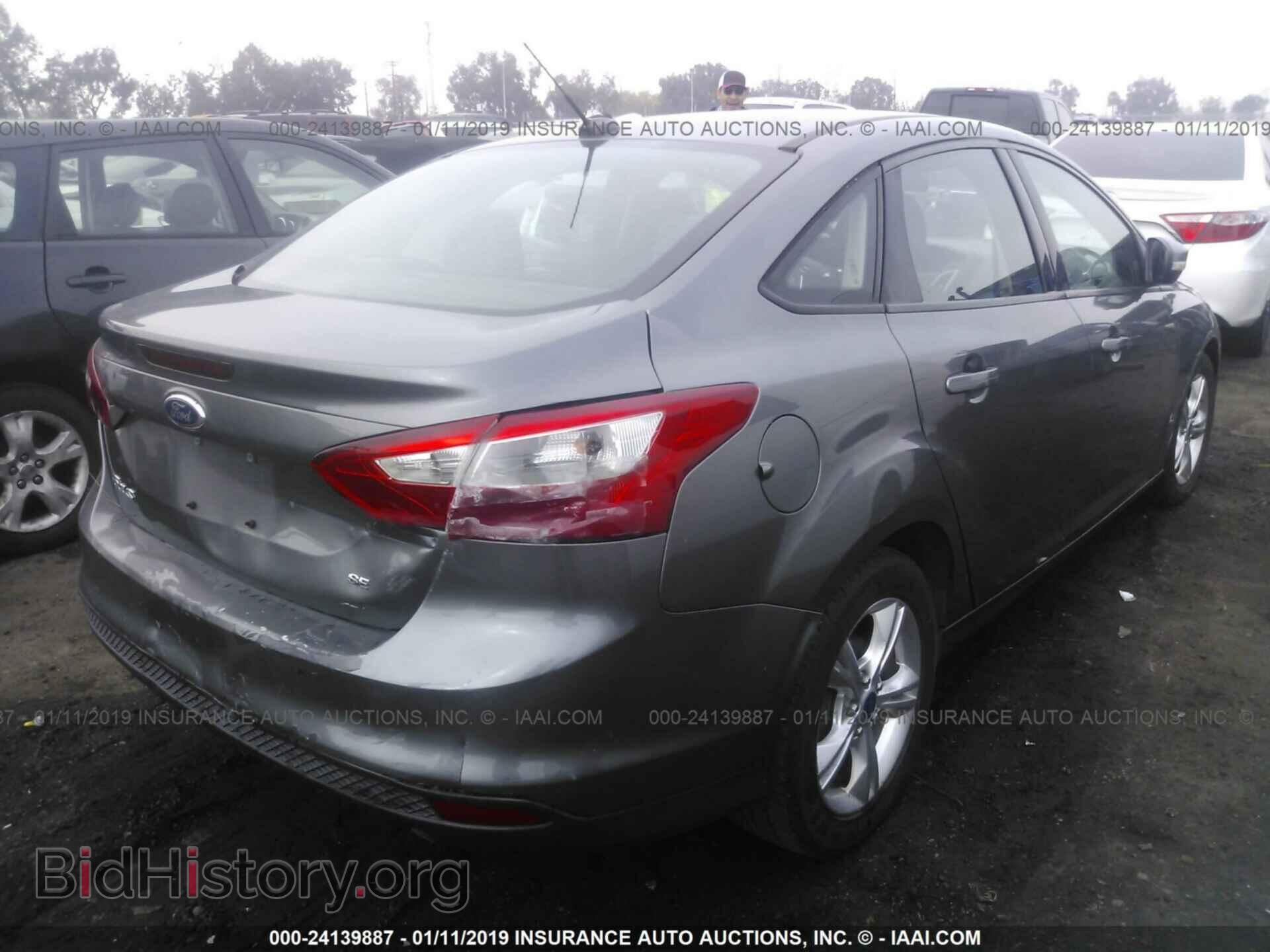 2013 FORD FOCUS - VIN: 1FADP3F28DL341552 - Фото 4