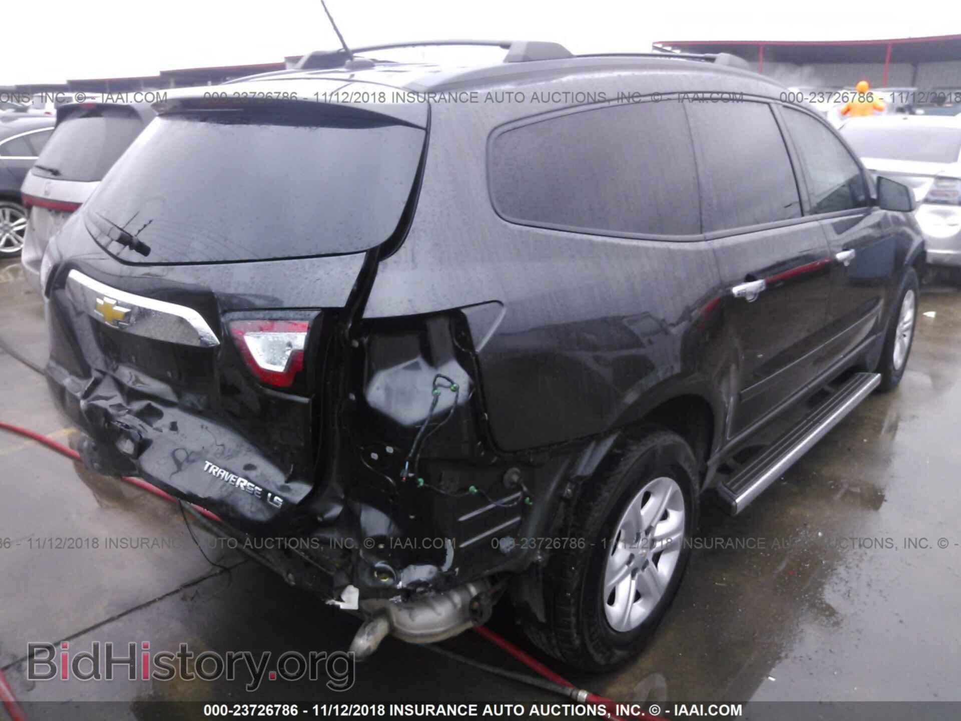 2014 CHEVROLET TRAVERSE - VIN: 1GNKRFED2EJ257652 - Фото 4