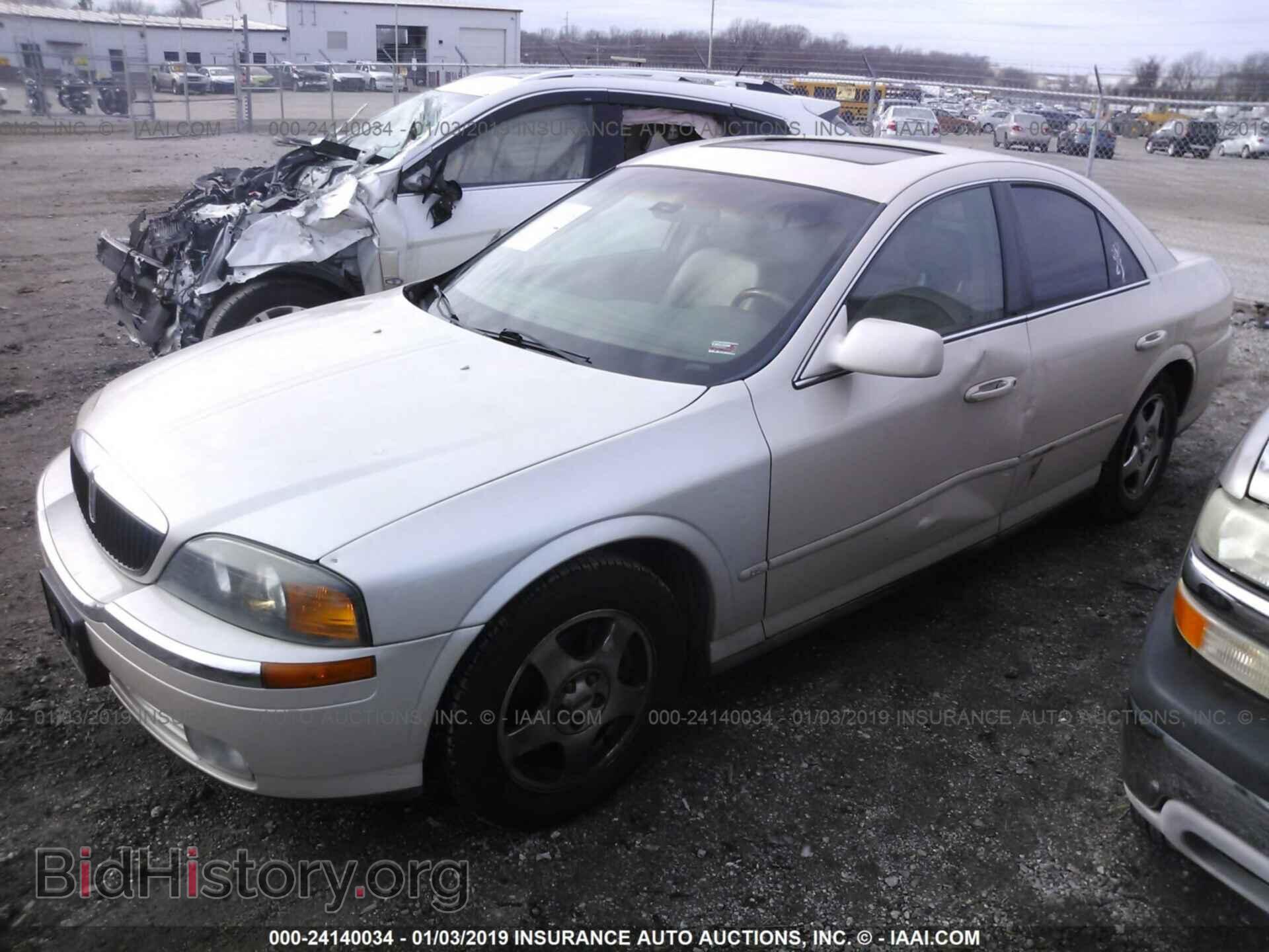 2000 LINCOLN LS - VIN: 1LNHM87A1YY859742 - Photo 2