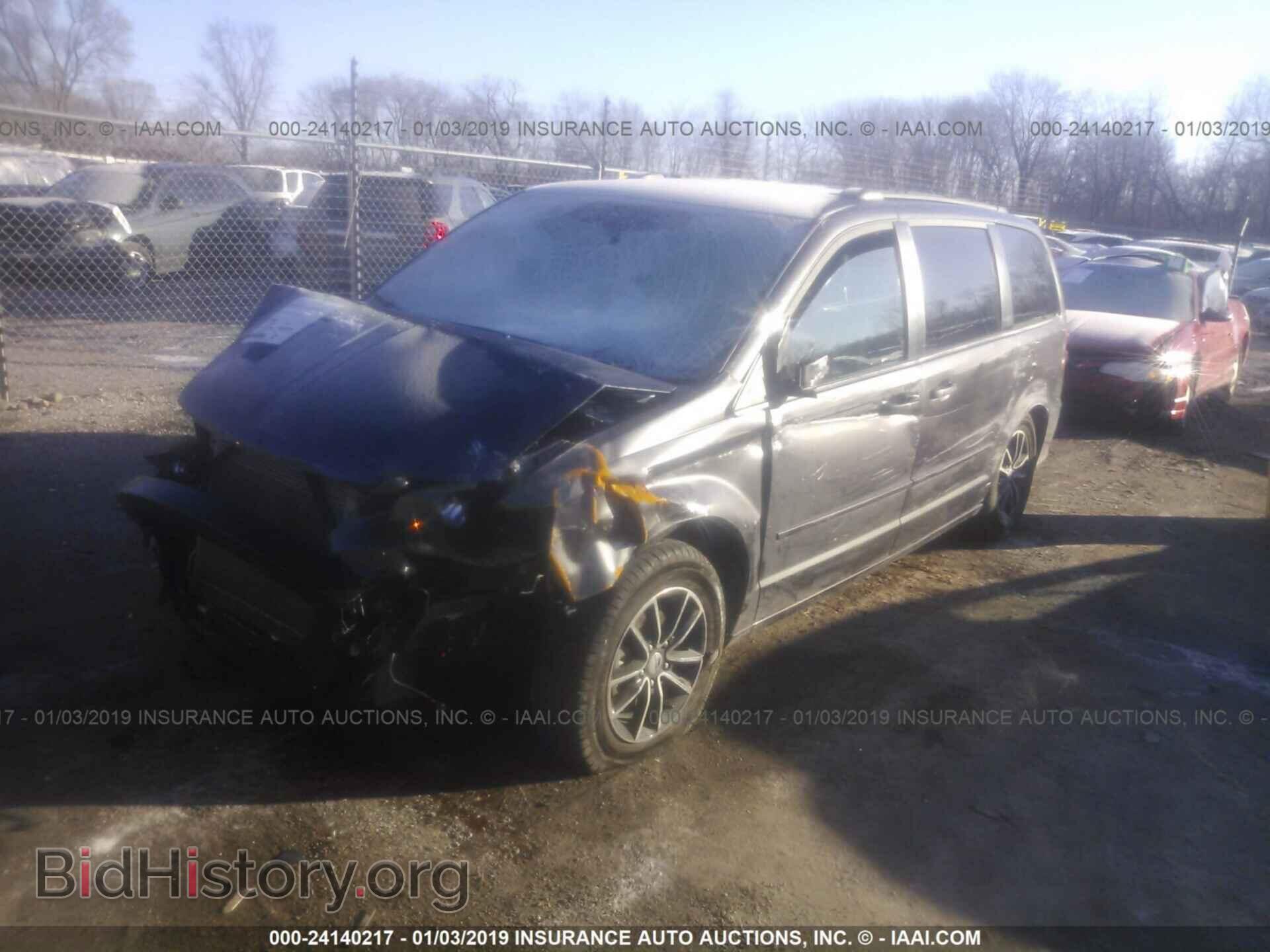2017 DODGE GRAND CARAVAN - VIN: 2C4RDGEG7HR737255 - Фото 2