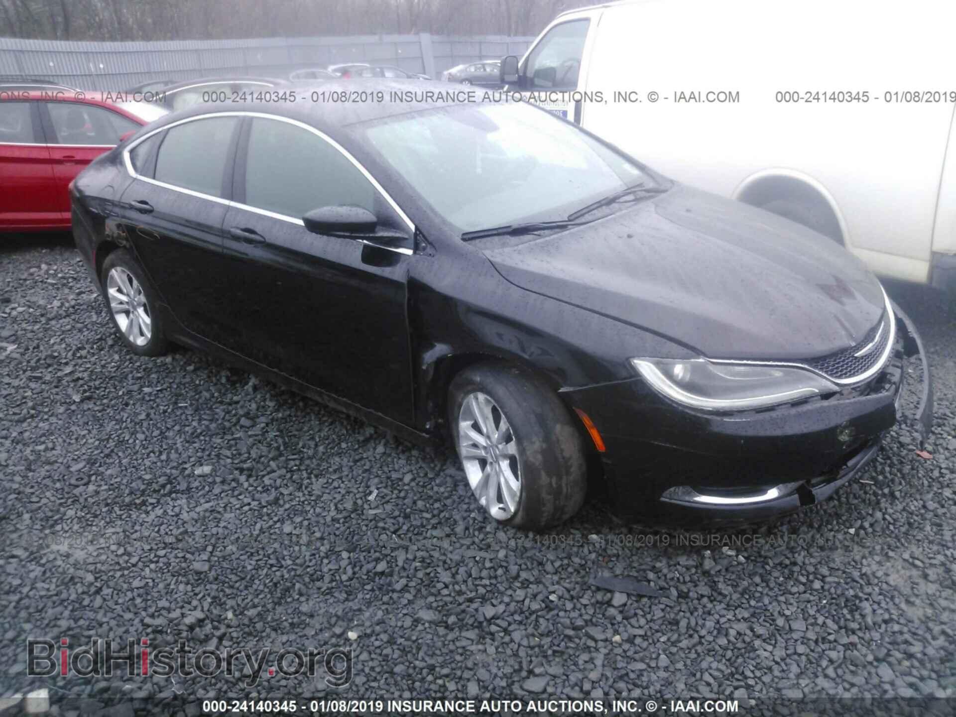 Photo 1C3CCCAB1FN582809 - CHRYSLER 200 2015