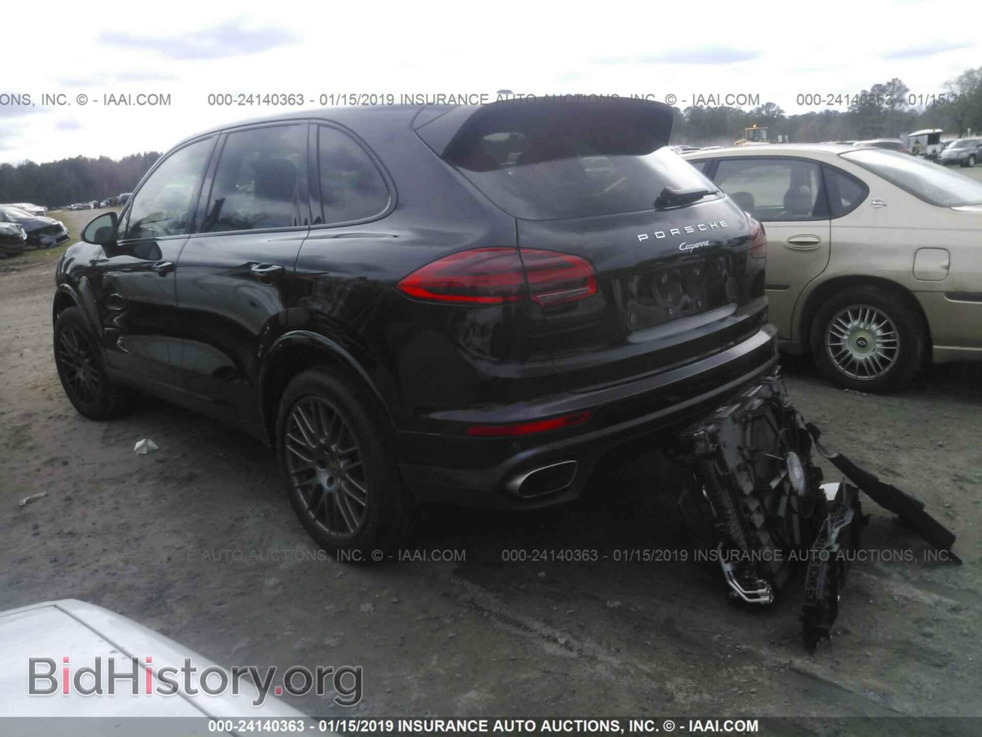2017 PORSCHE CAYENNE - VIN: WP1AA2A24HKA85971 - Фото 3