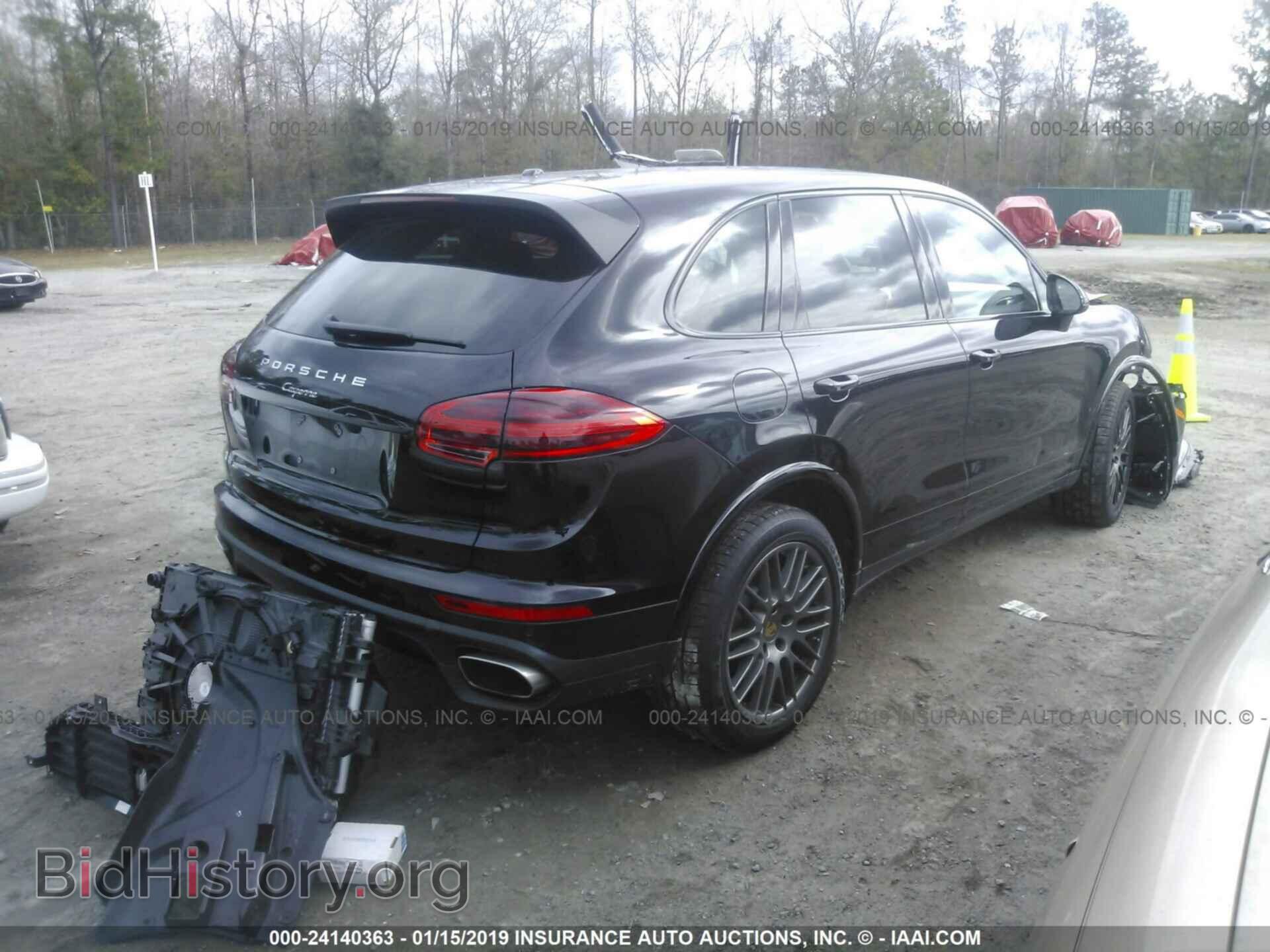 2017 PORSCHE CAYENNE - VIN: WP1AA2A24HKA85971 - Фото 4