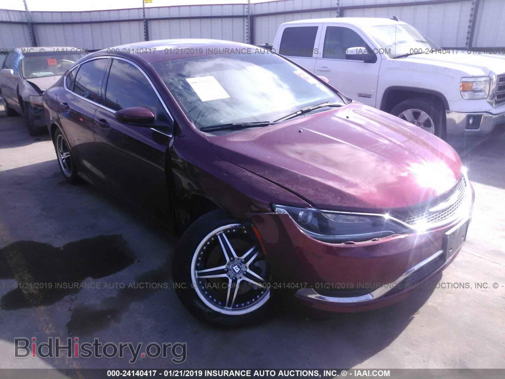 Photo 1C3CCCAB3FN704473 - CHRYSLER 200 2015