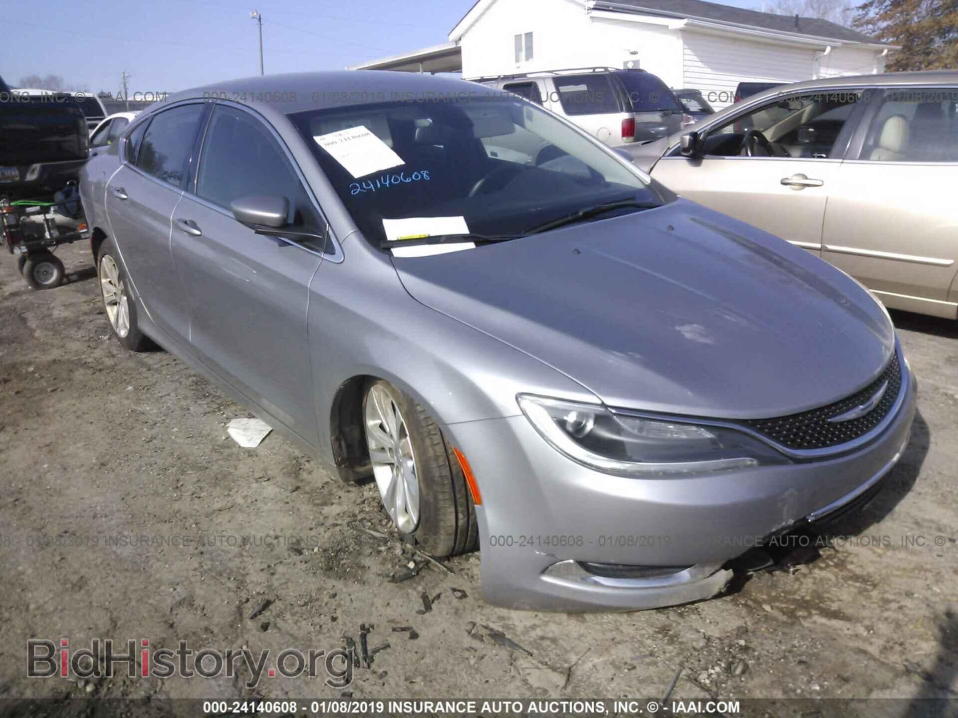 Фотография 1C3CCCAB9GN108432 - CHRYSLER 200 2016