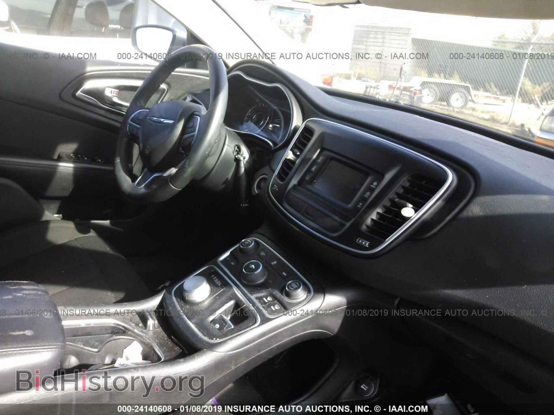 2016 CHRYSLER 200 - VIN: 1C3CCCAB9GN108432 - Фото 5