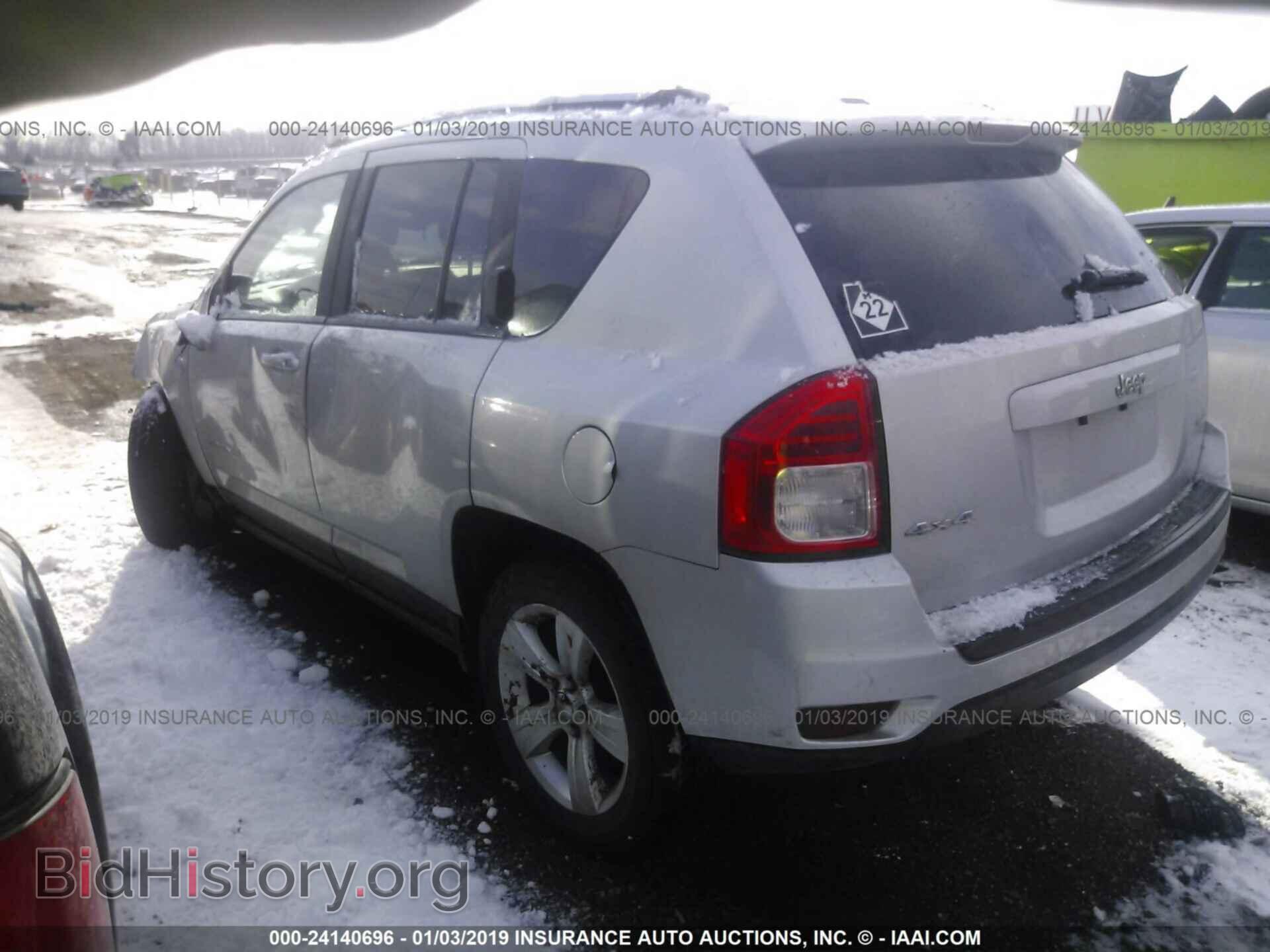 2012 JEEP COMPASS - VIN: 1C4NJDEB3CD662334 - Фото 3