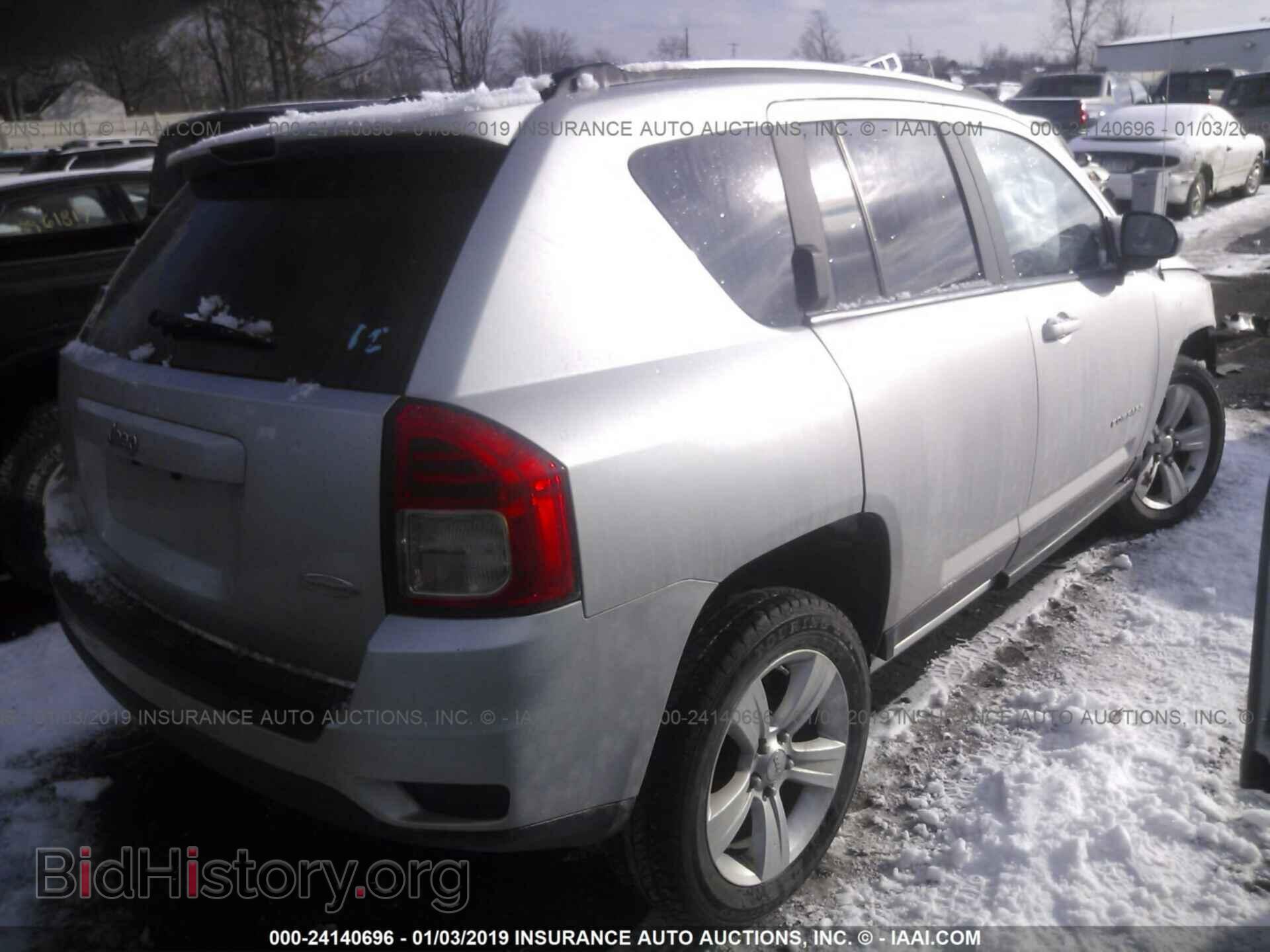 2012 JEEP COMPASS - VIN: 1C4NJDEB3CD662334 - Фото 4