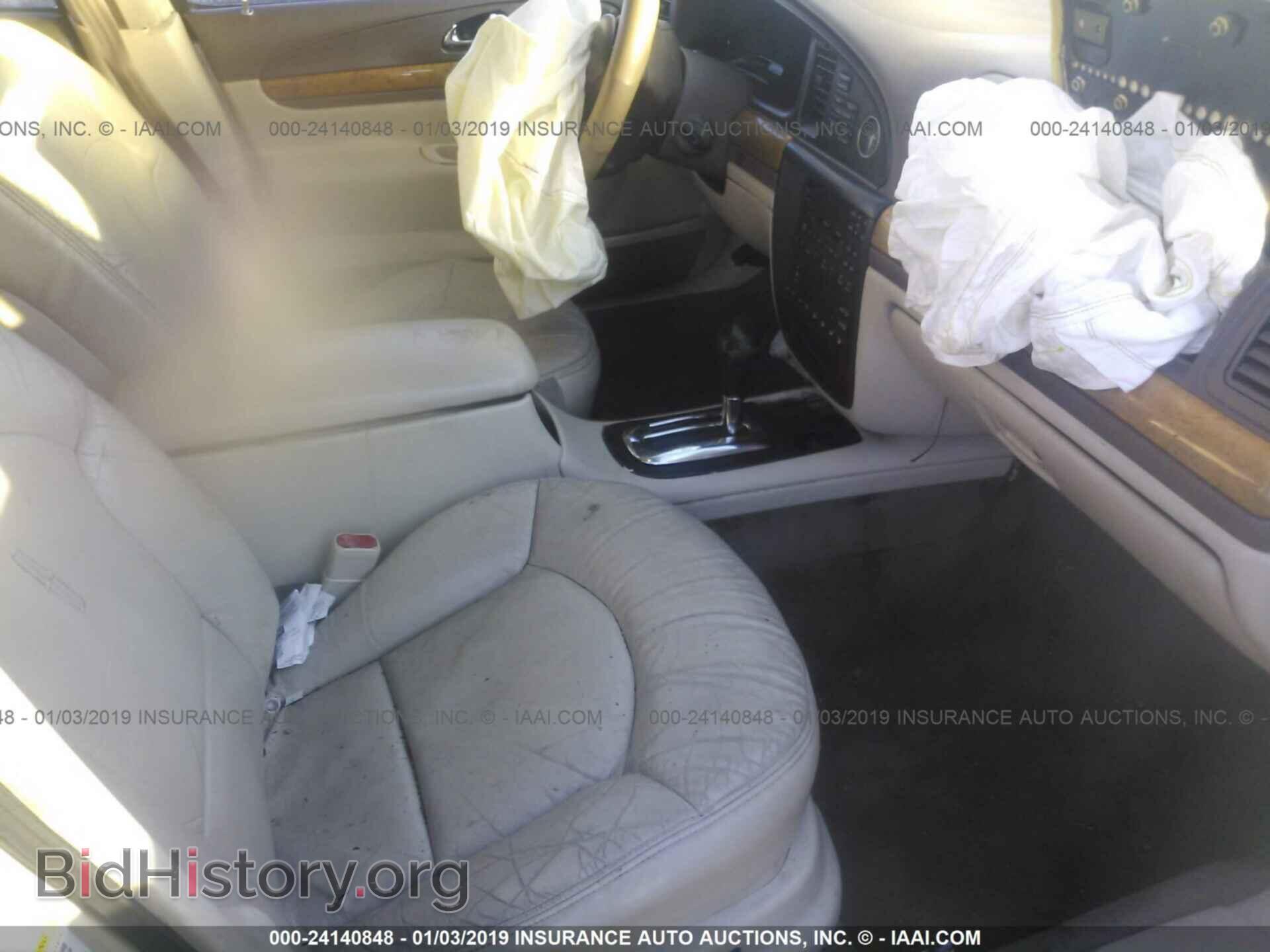 2000 LINCOLN CONTINENTAL - VIN: 1LNHM97VXYY930722 - Фото 5
