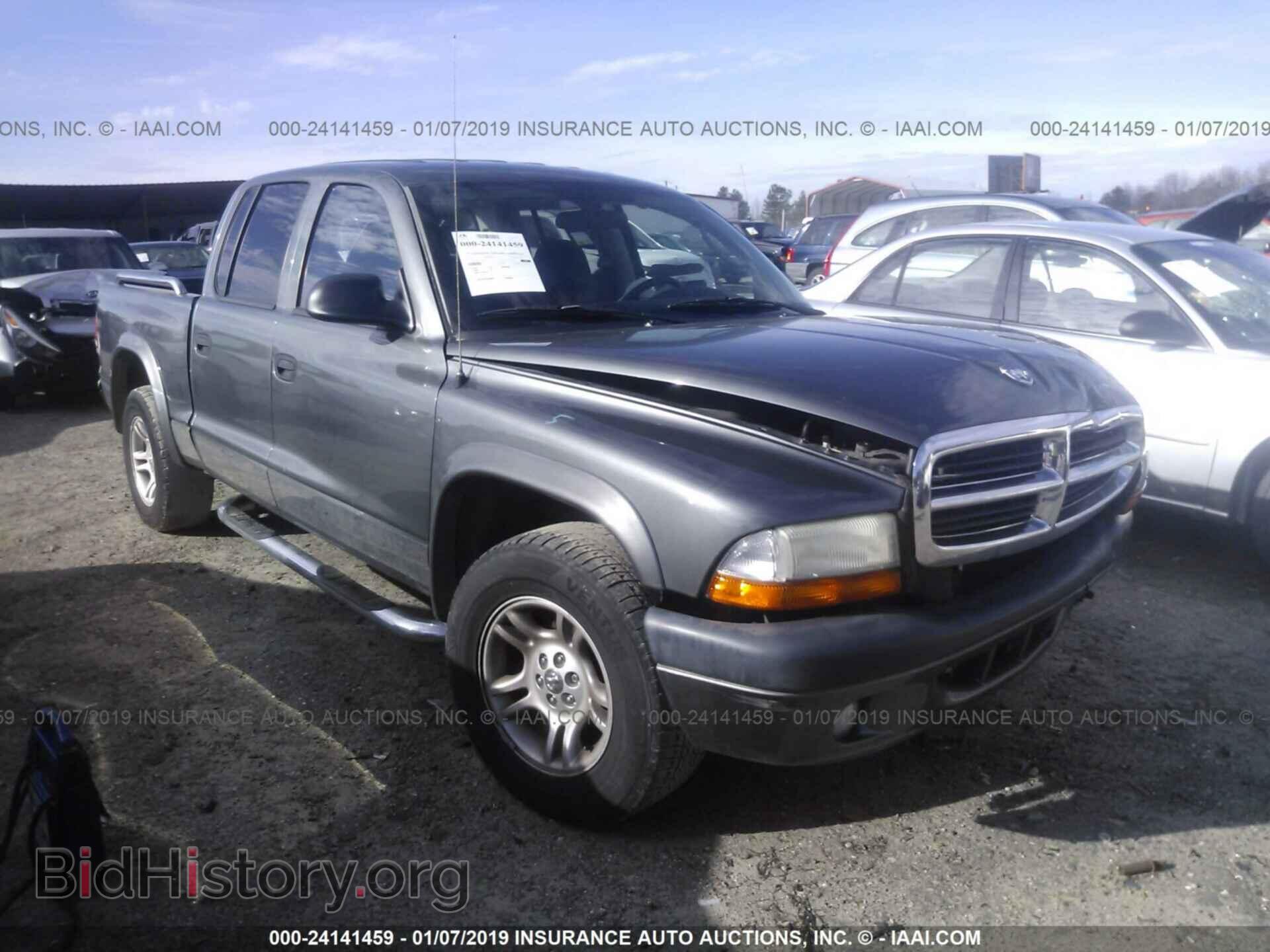 Photo 1D7HL38N54S522375 - DODGE DAKOTA 2004