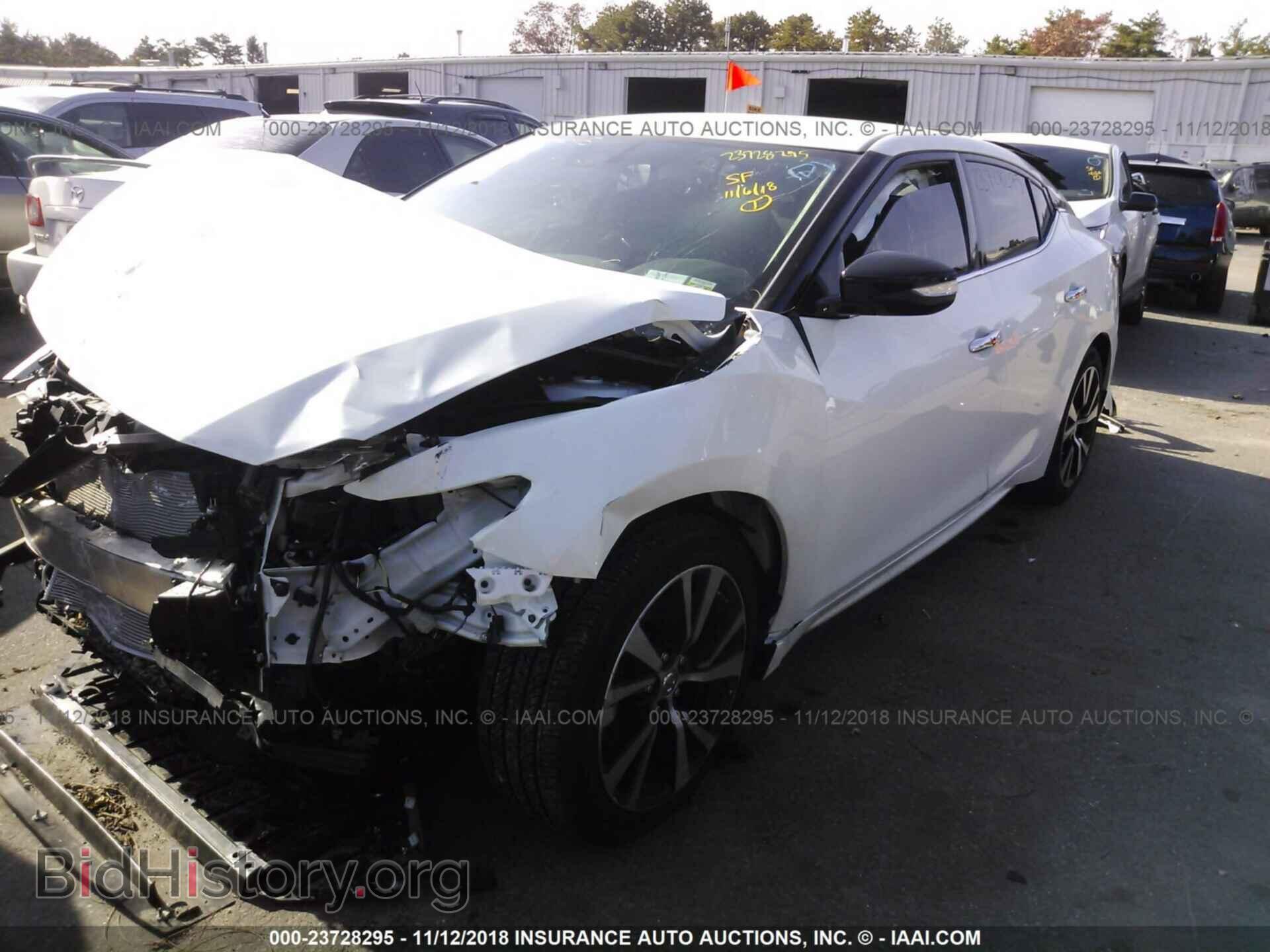 2018 NISSAN MAXIMA - VIN: 1N4AA6APXJC373116 - Фото 2