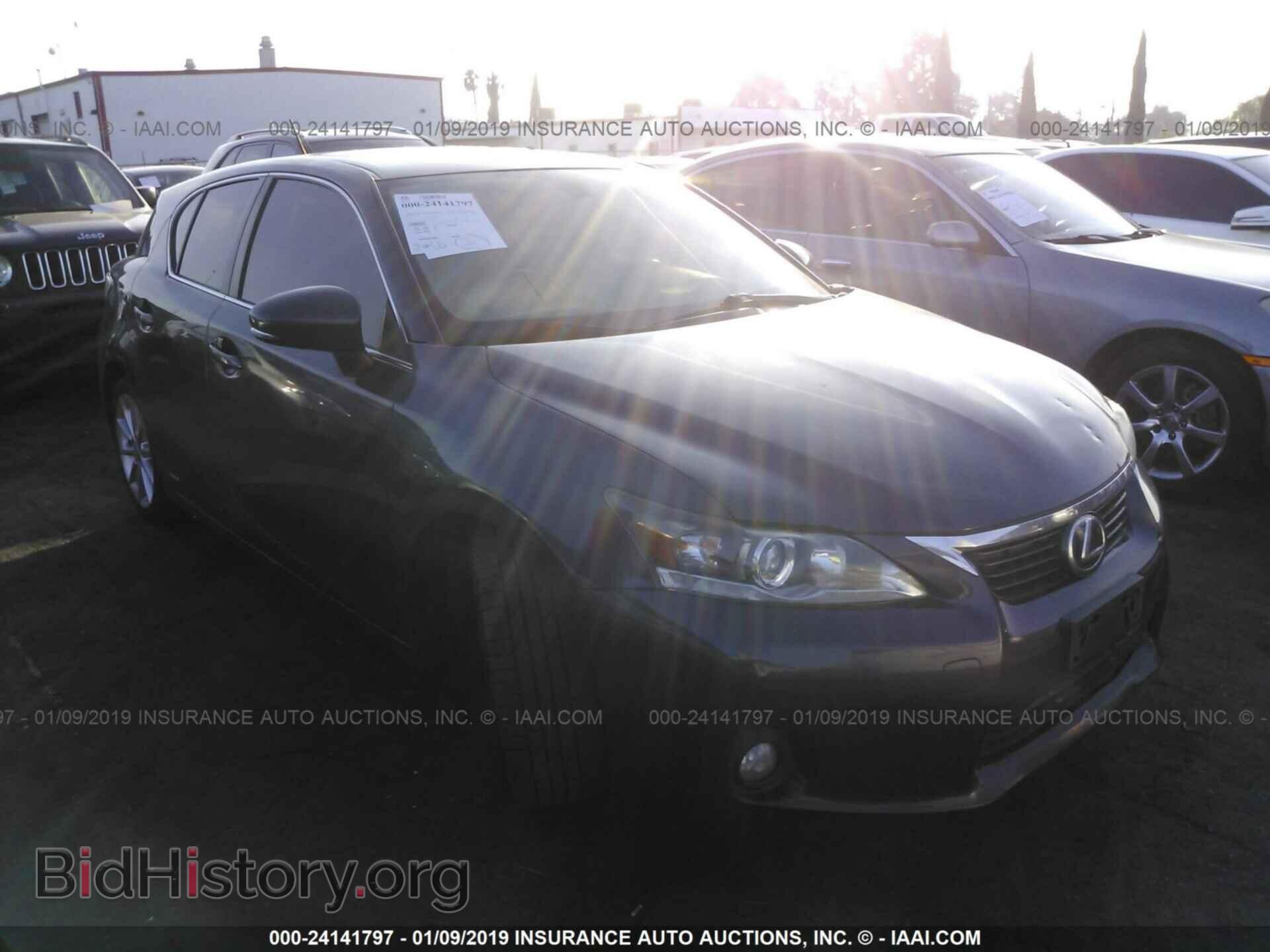 Фотография JTHKD5BH7B2045164 - LEXUS CT 2011