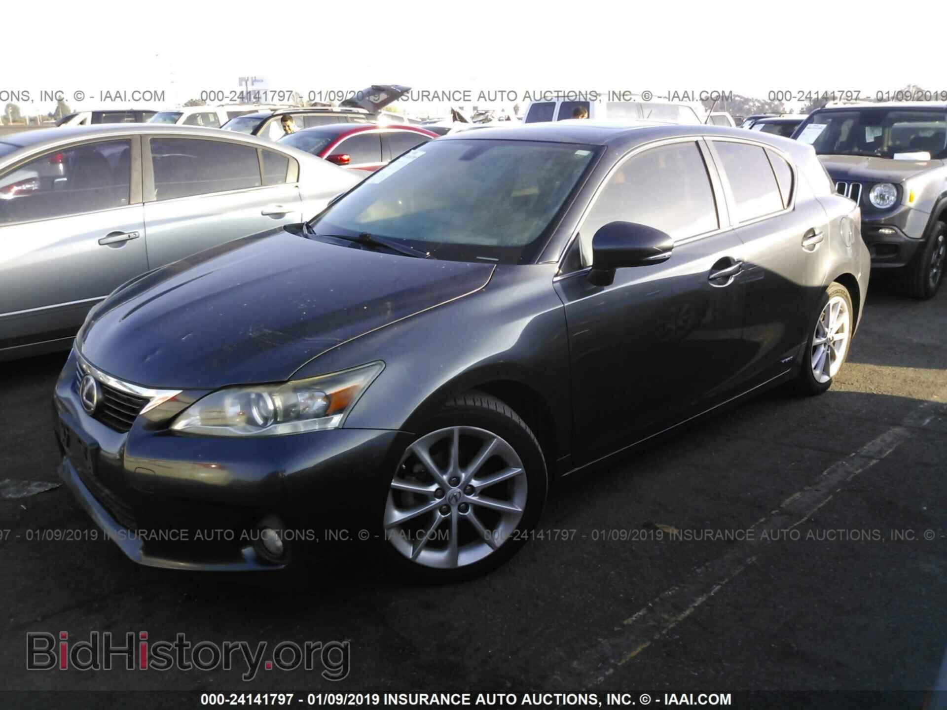 2011 LEXUS CT - VIN: JTHKD5BH7B2045164 - Photo 2