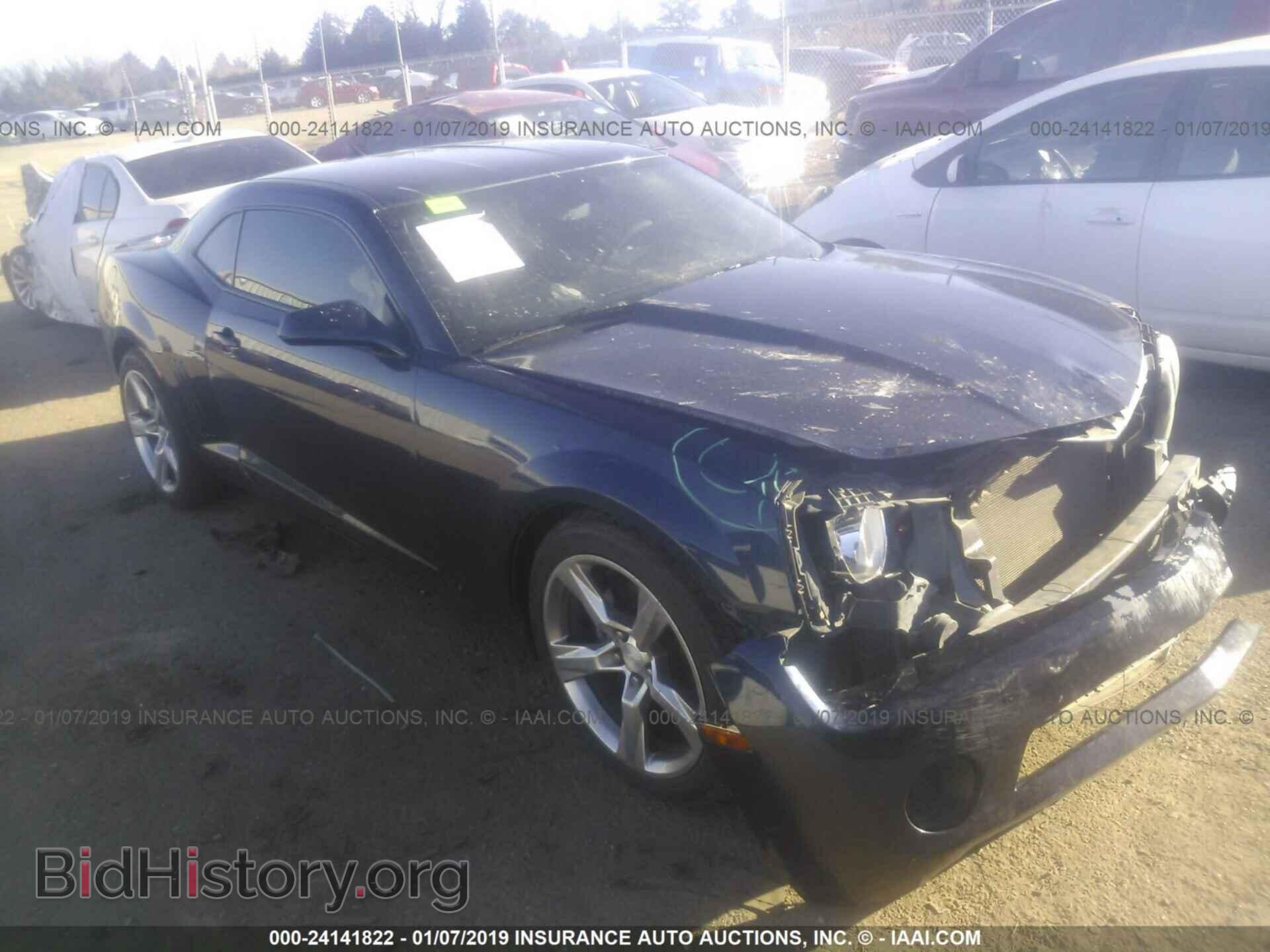 Фотография 2G1FA1E36C9191653 - CHEVROLET CAMARO 2012