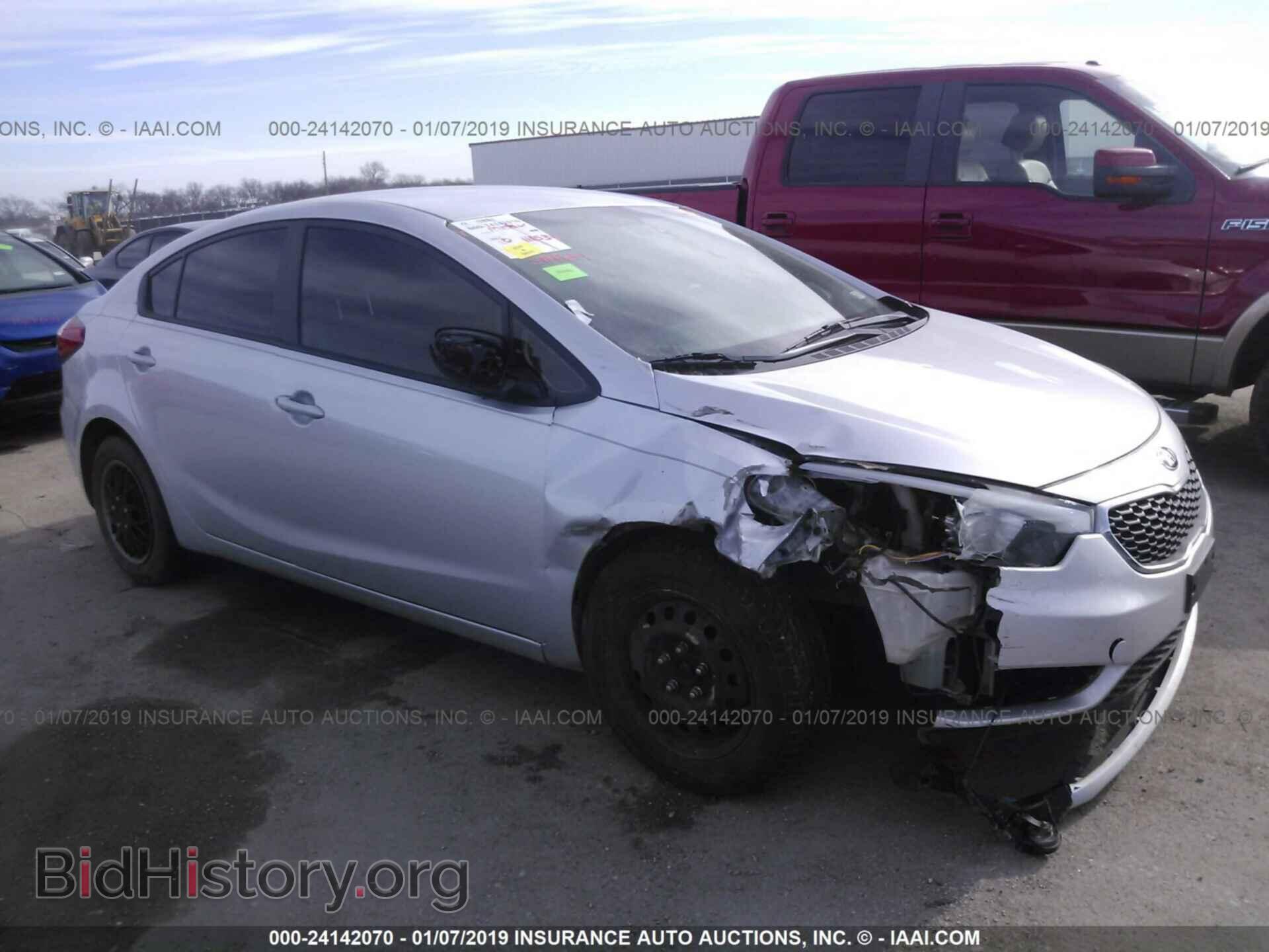 Фотография KNAFK4A64F5372500 - KIA FORTE 2015